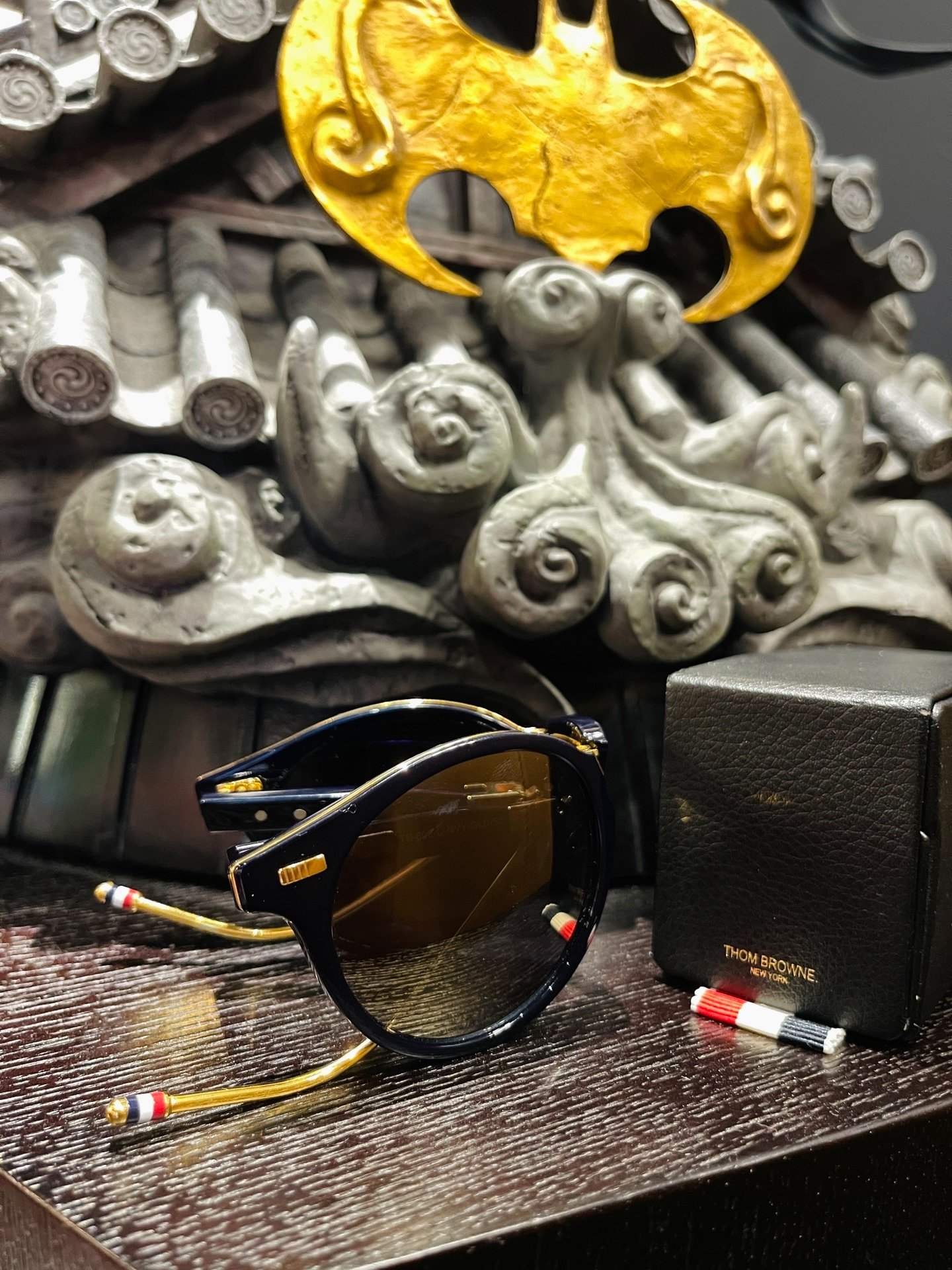 Thom Browne TB-806 Foldable Sunglasses — front