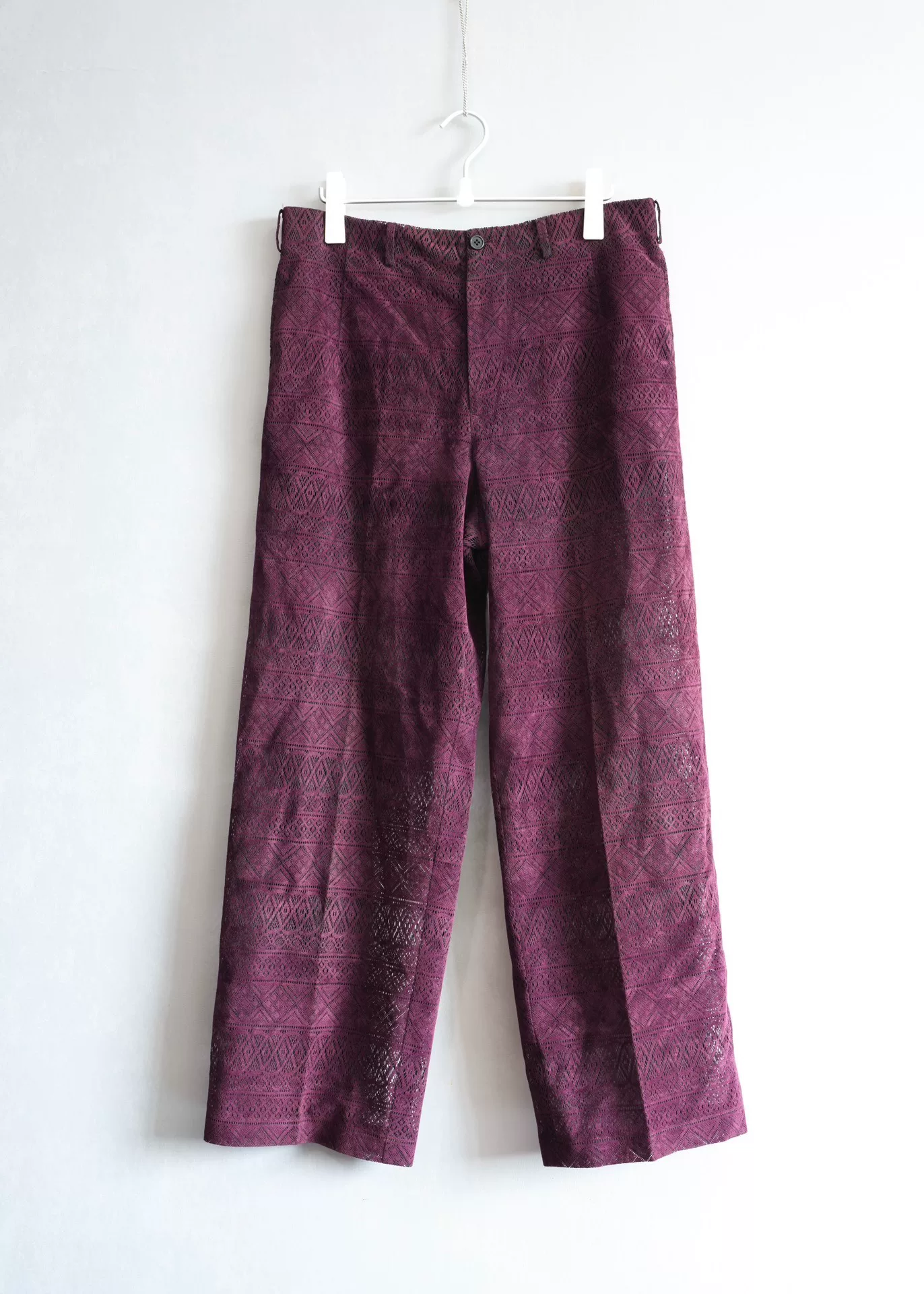 Yohji Yamamoto 97SS Knit Lace Trousers