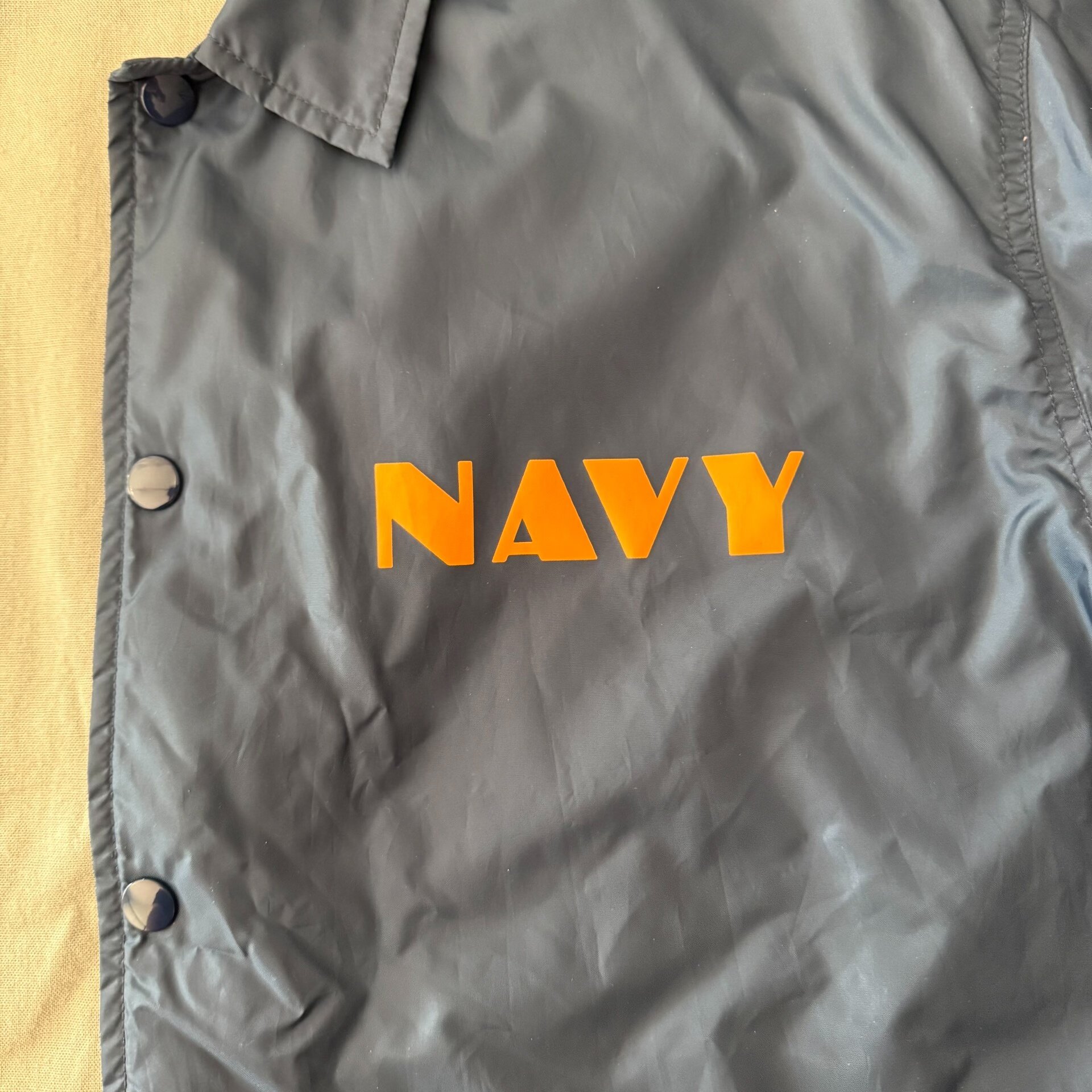 Warehouse Bodies Navy Coach Jacket — back