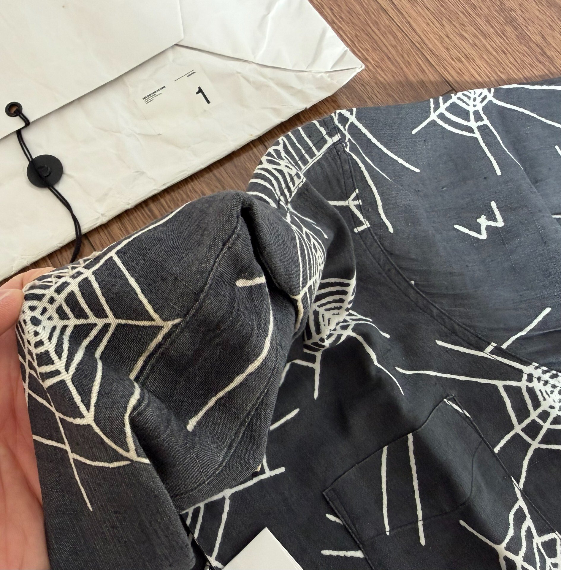 VISVIM 19SS Free Edge S/S Shirt — label