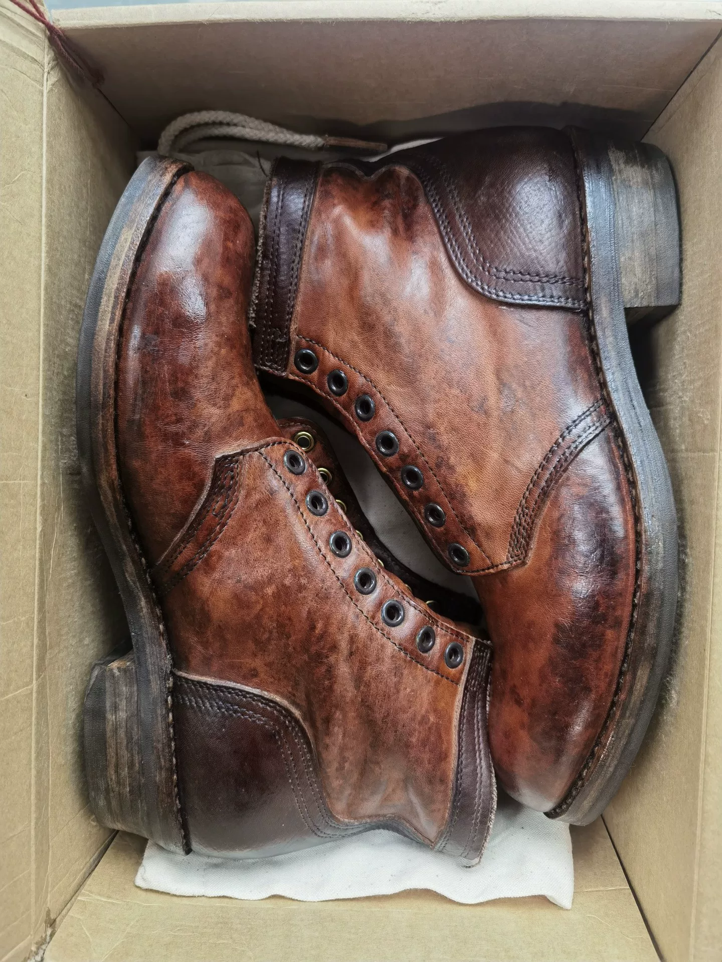 Visvim 19AW I.C.T. LAFAYETTE BOOTS — label