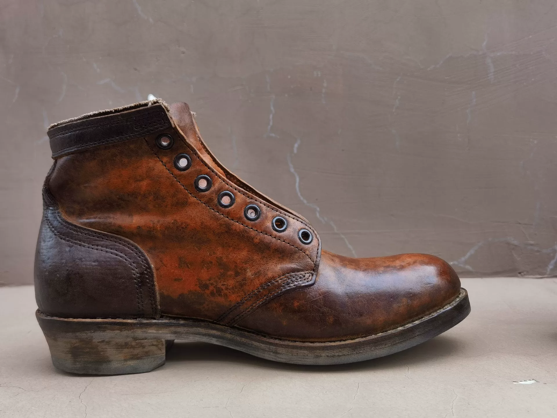 Visvim 19AW I.C.T. LAFAYETTE BOOTS — detail