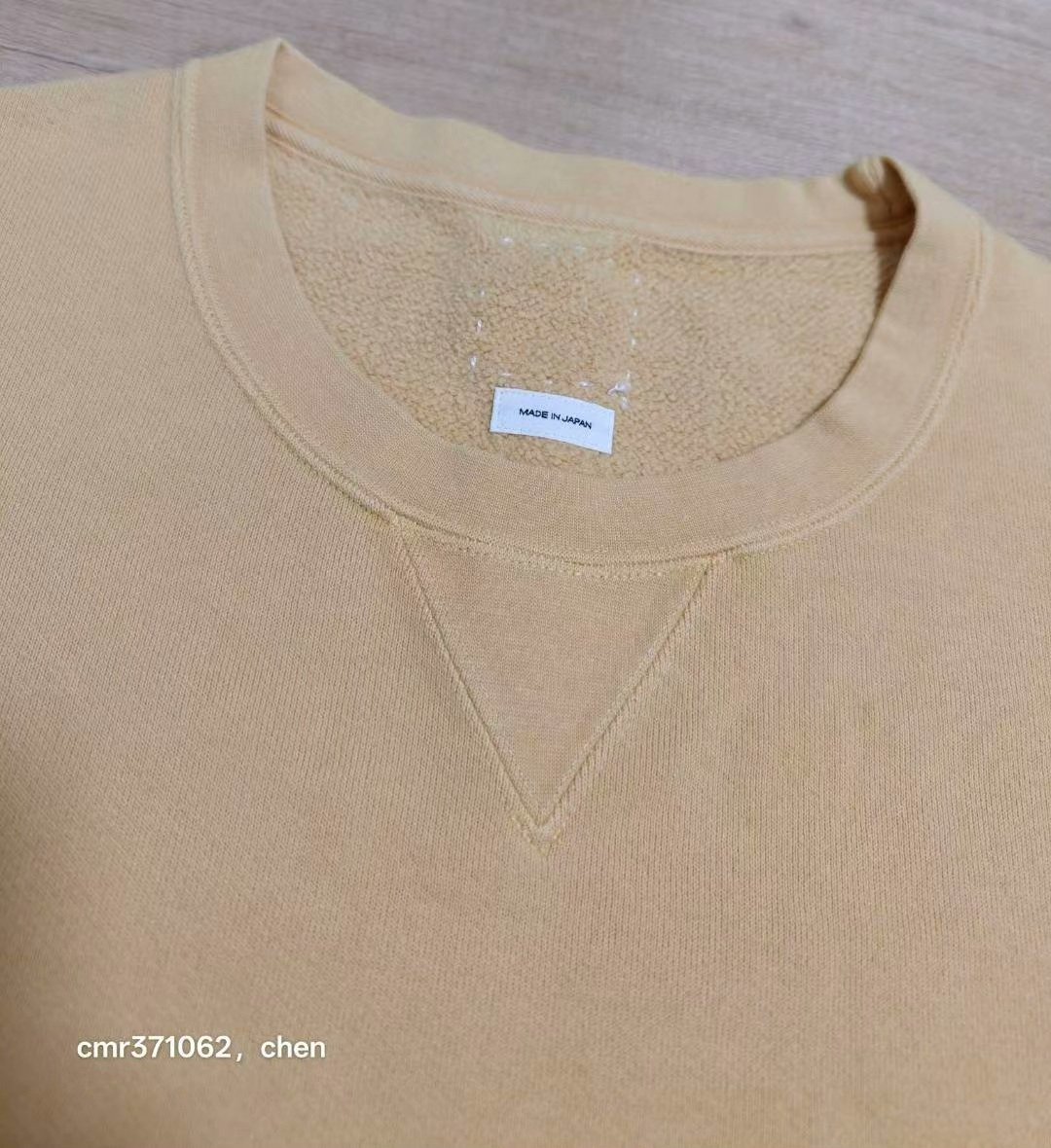 visvim 24ss mondo sweat s/l dmgd — back