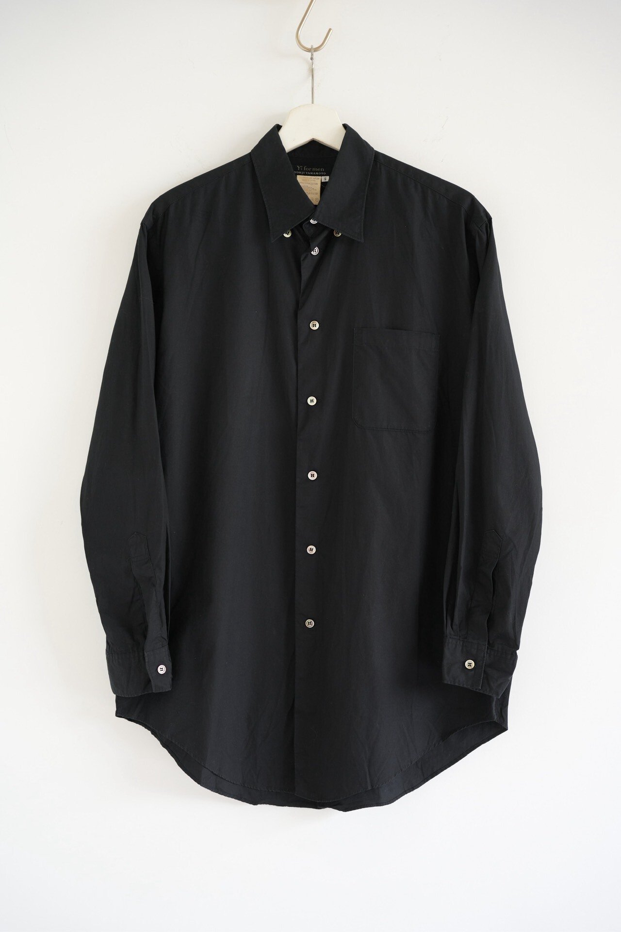 Yohji Yamamoto 90s Loose Black Shirt
