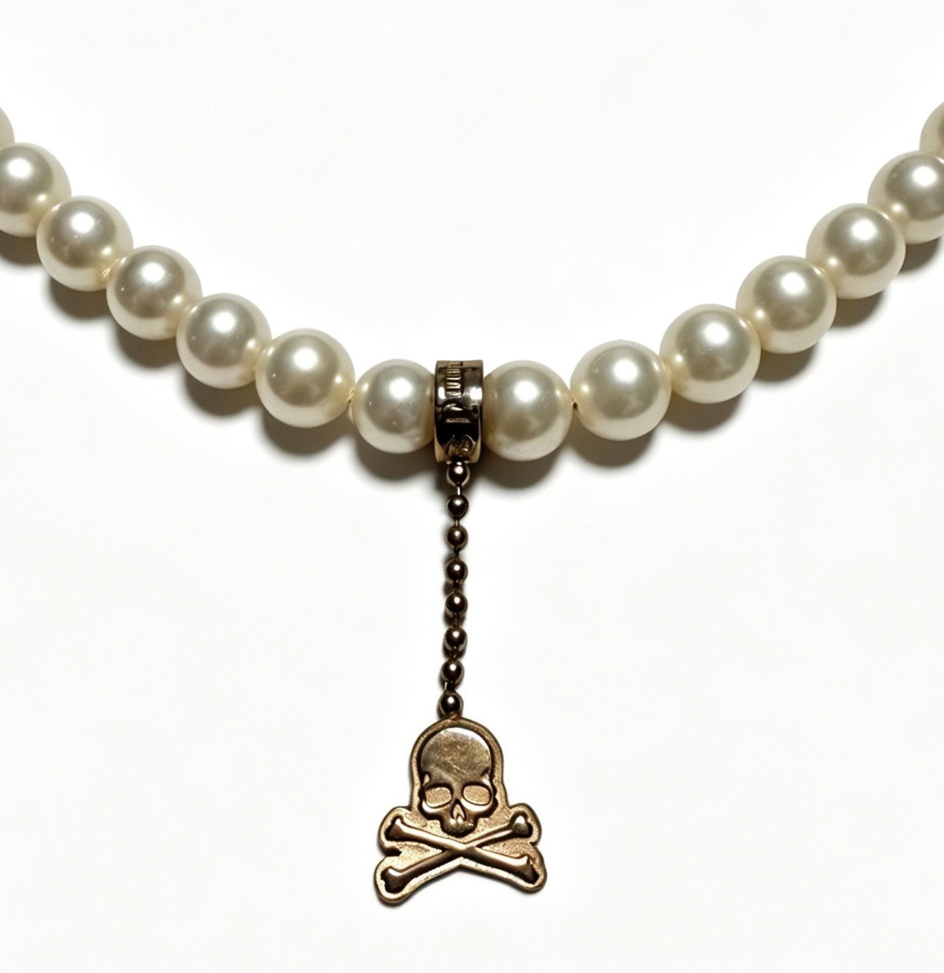 Mastermind Japan MMJ Pearl Necklace — detail