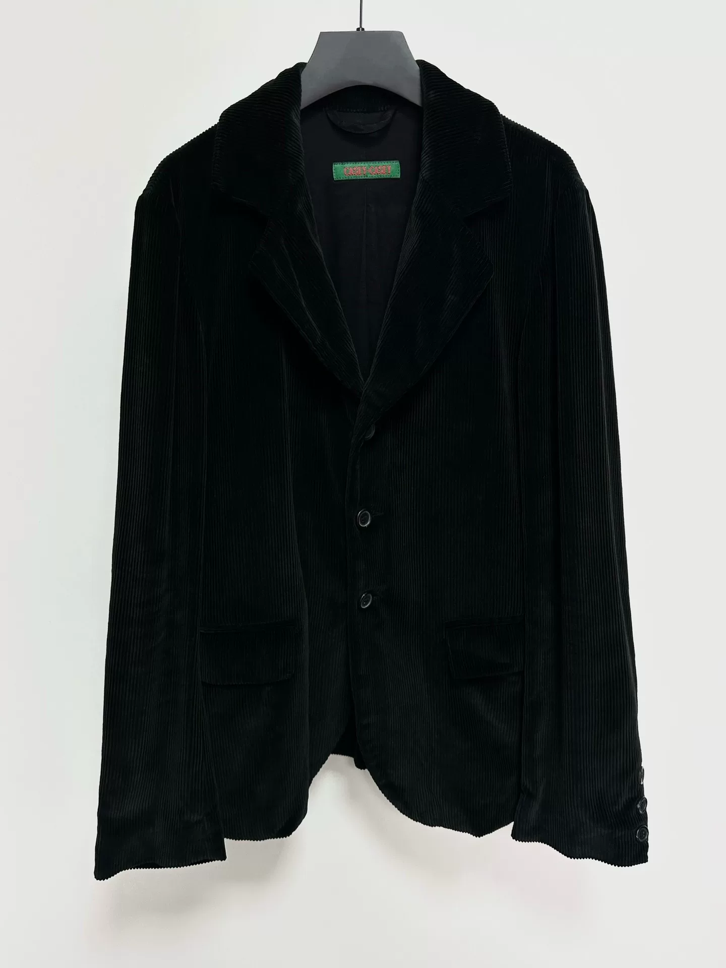 casey casey corduroy blazer jacket — front