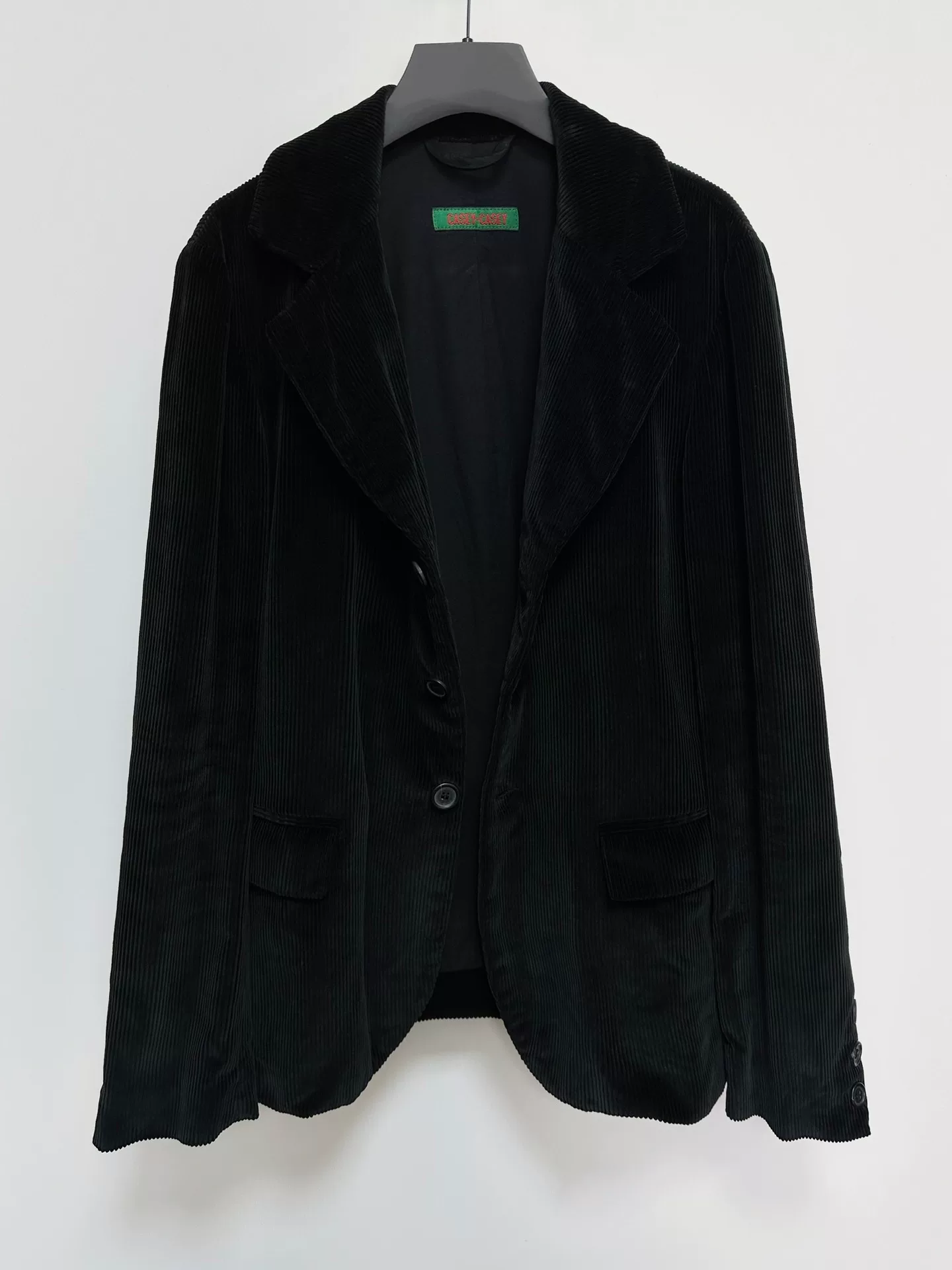 casey casey corduroy blazer jacket — back
