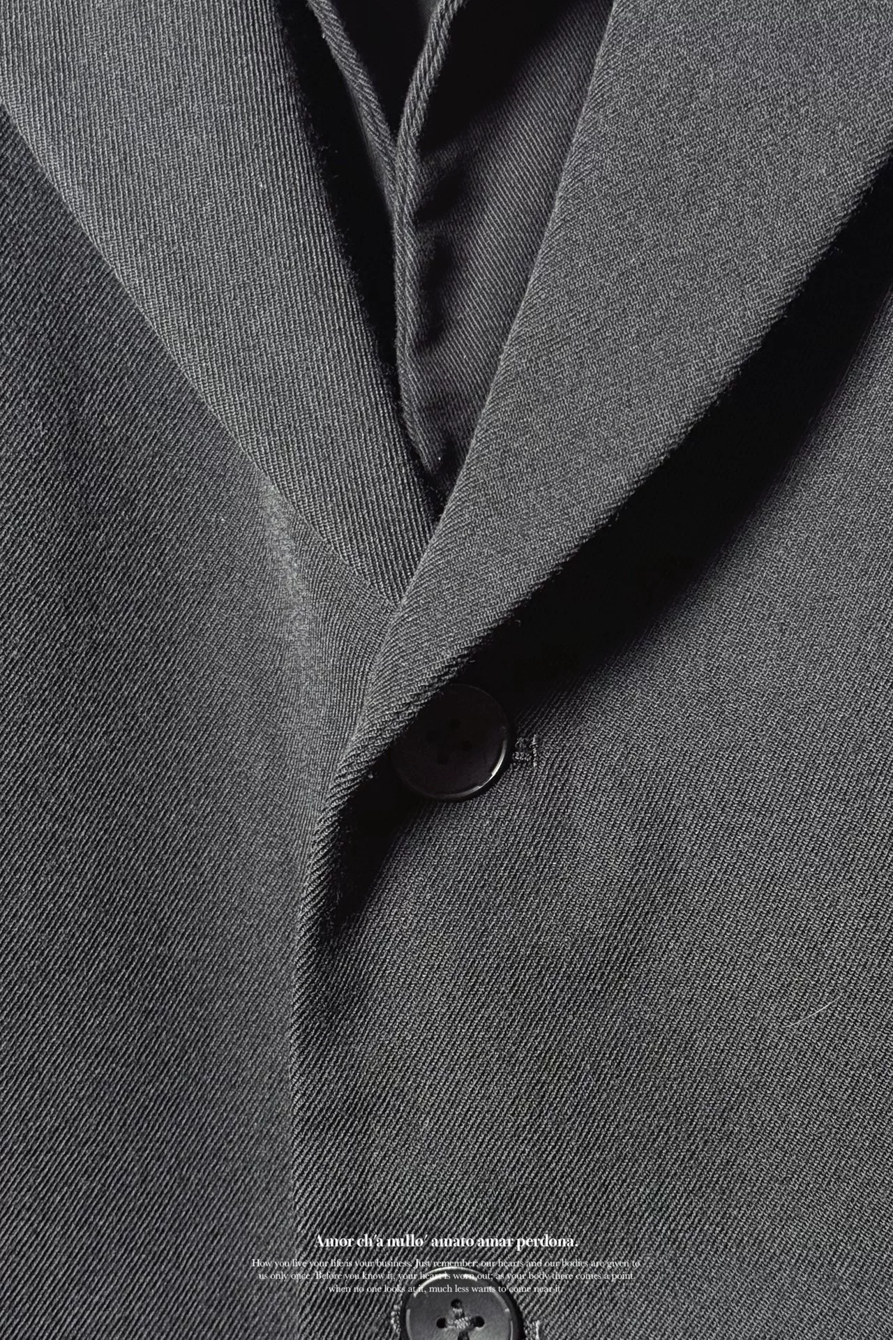 Yohji Yamamoto 05AW Double Blazer — back