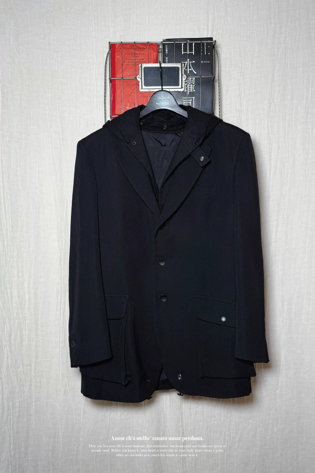 Yohji Yamamoto 05AW Double Blazer — front