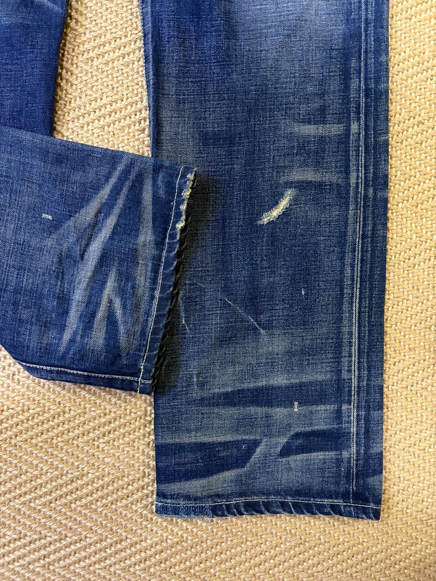Neighborhood 05 Lightning Distressed Jeans — back