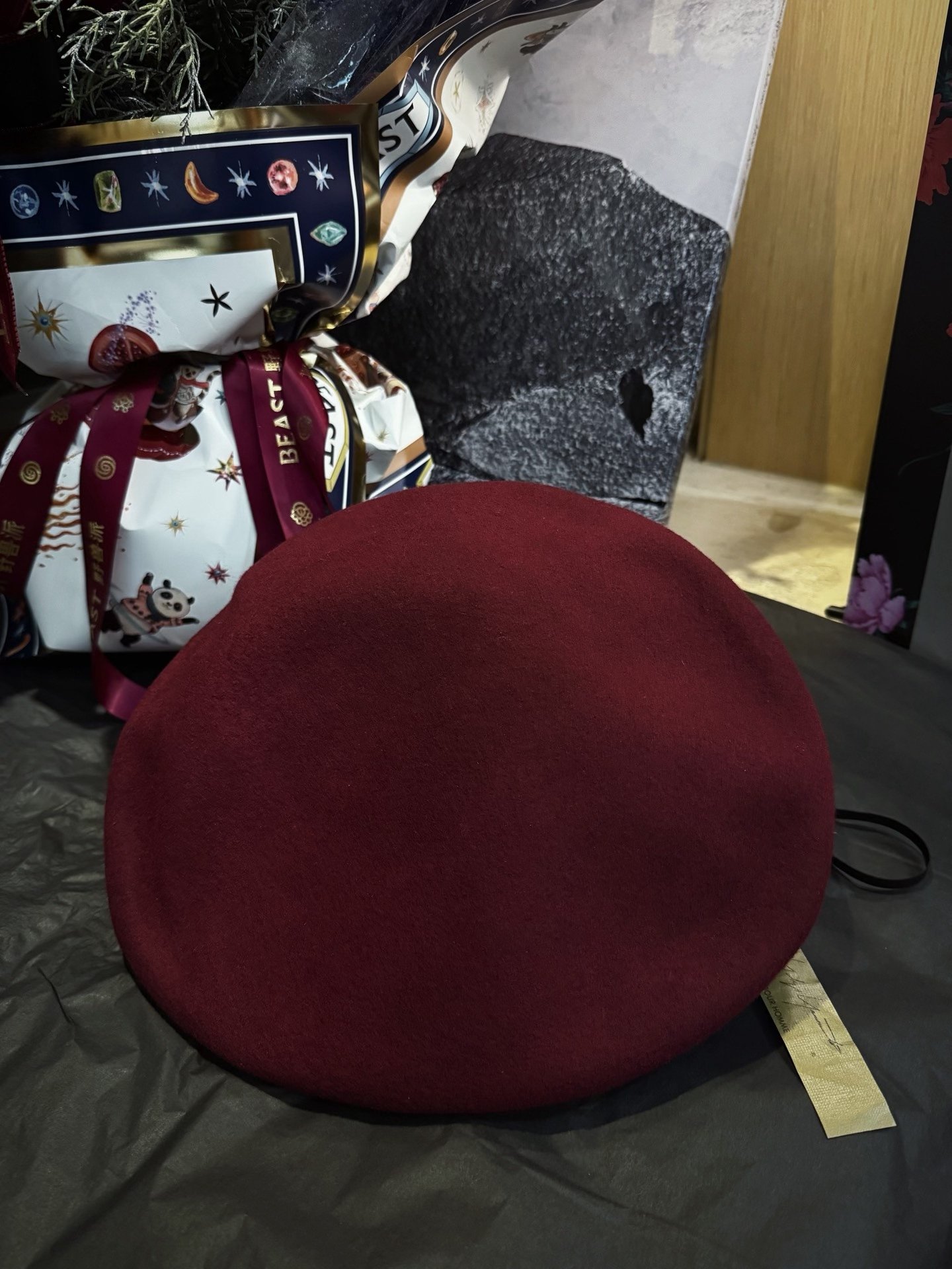 Yohji Yamamoto 20AW Wool Beret — front