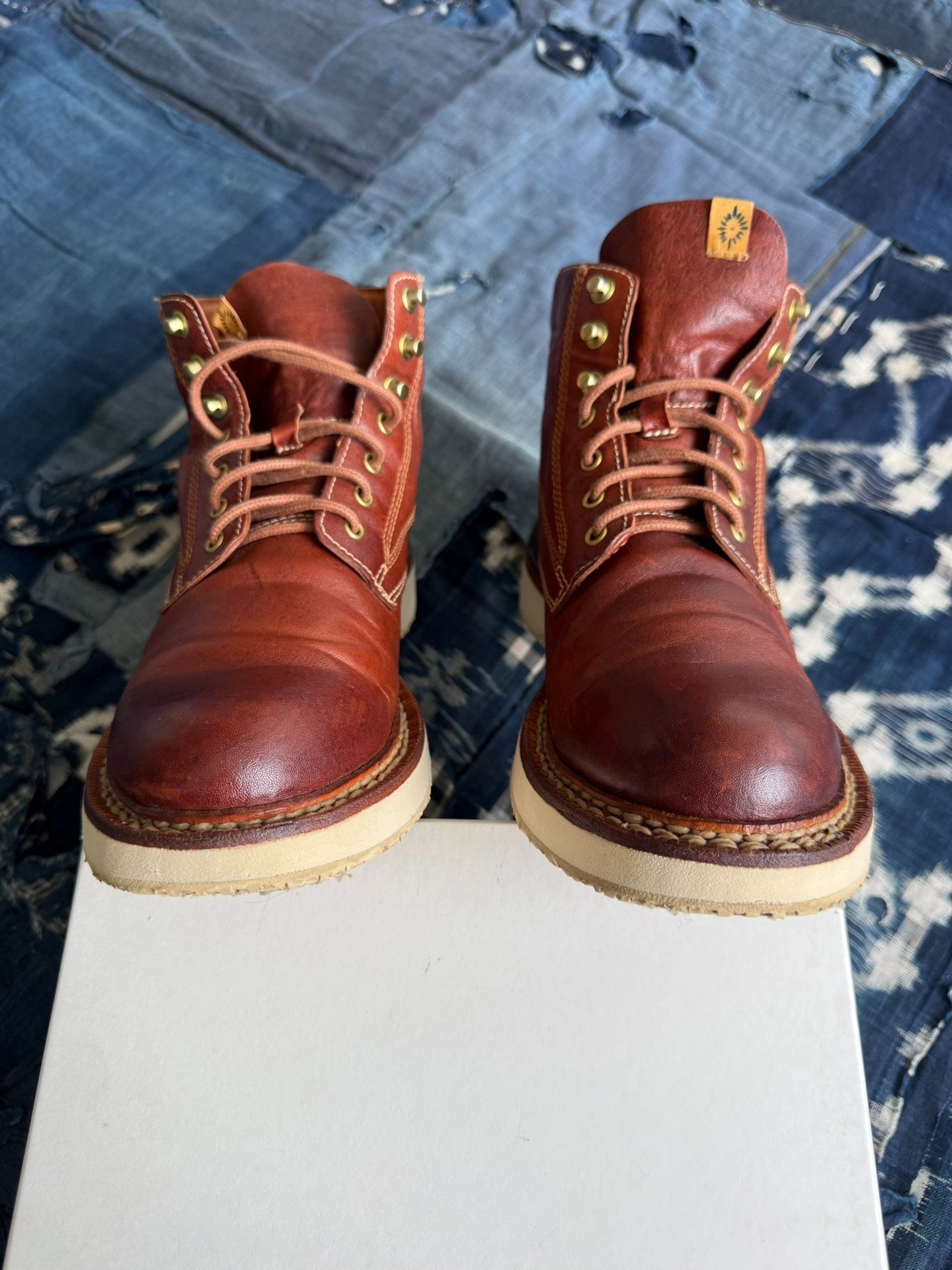visvim 12aw Virgil Boots Kngr — label