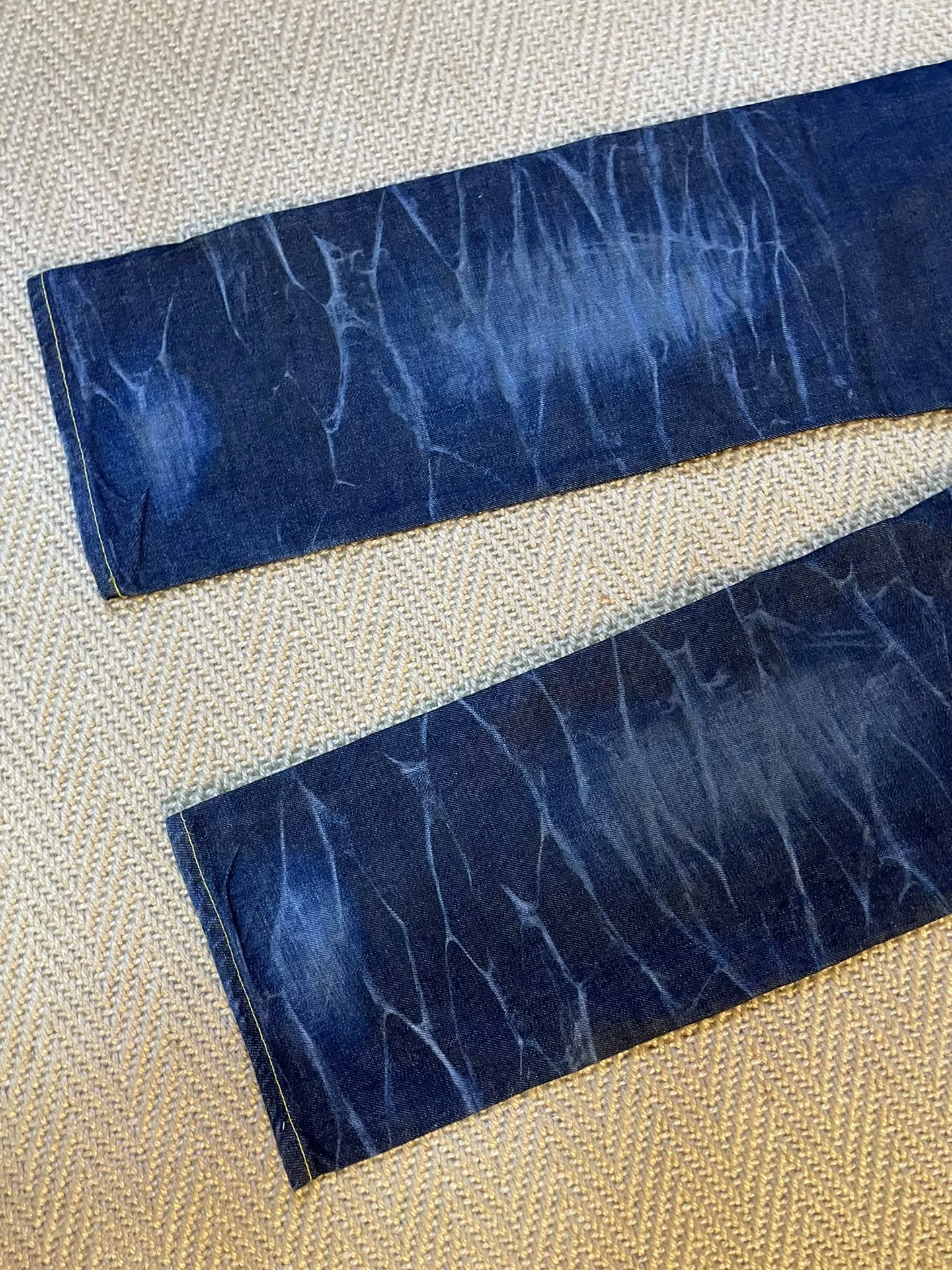 Vanquish & Fragment Denim Jeans — label