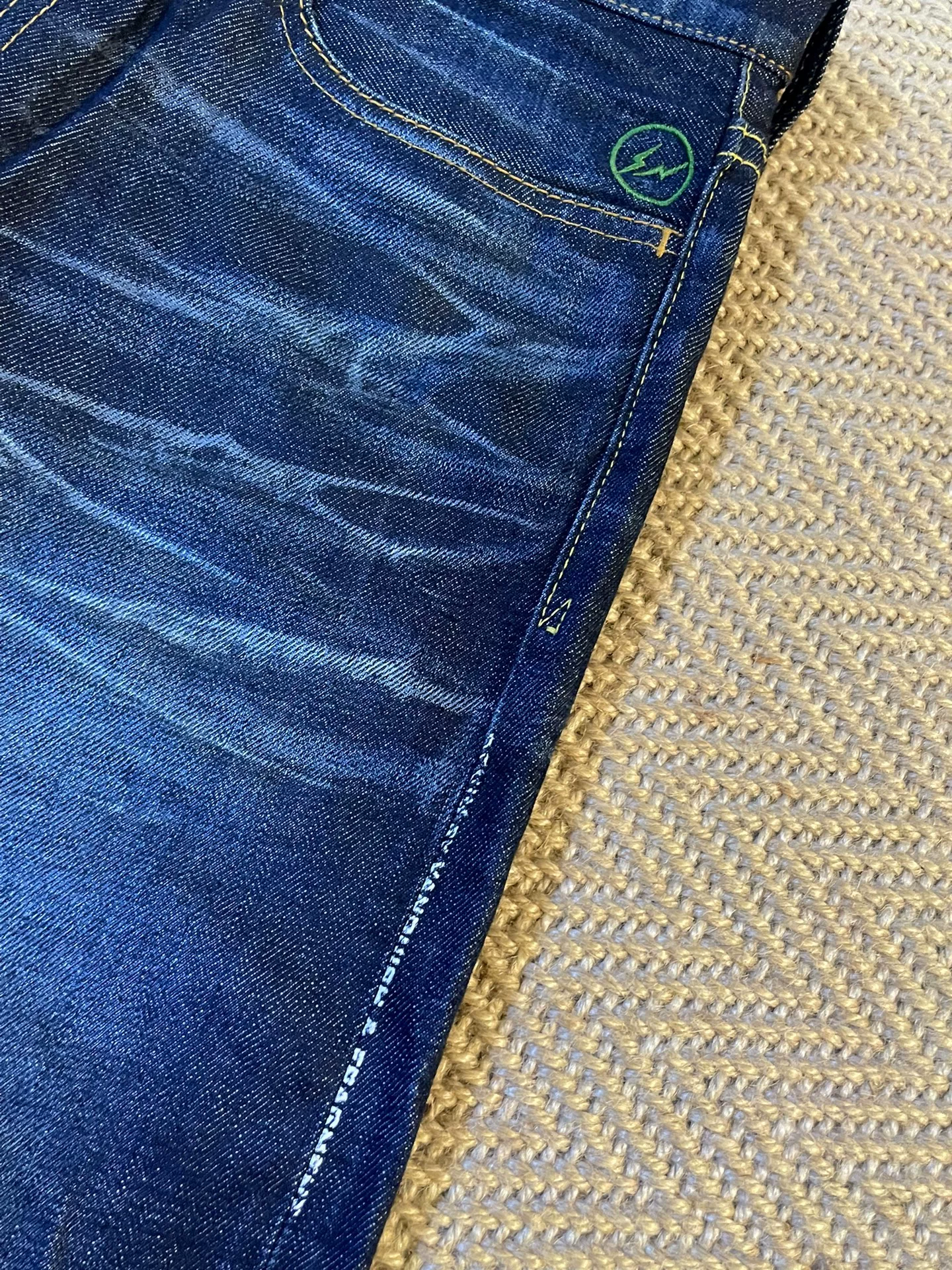 Vanquish & Fragment Denim Jeans — back