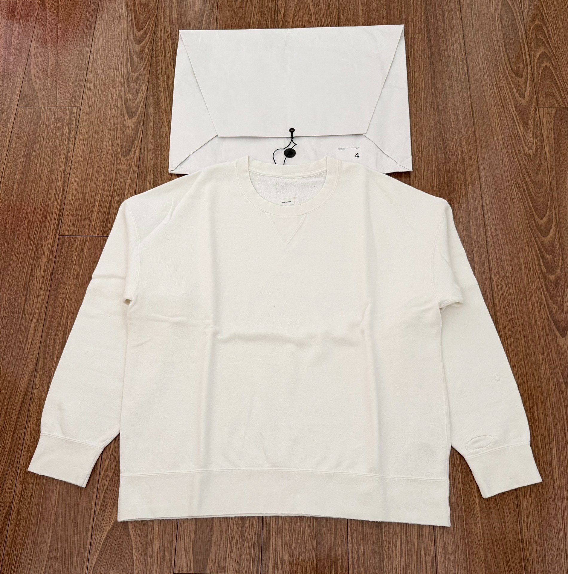 VISVIM 25SS JUMBO SB SWEAT L/S