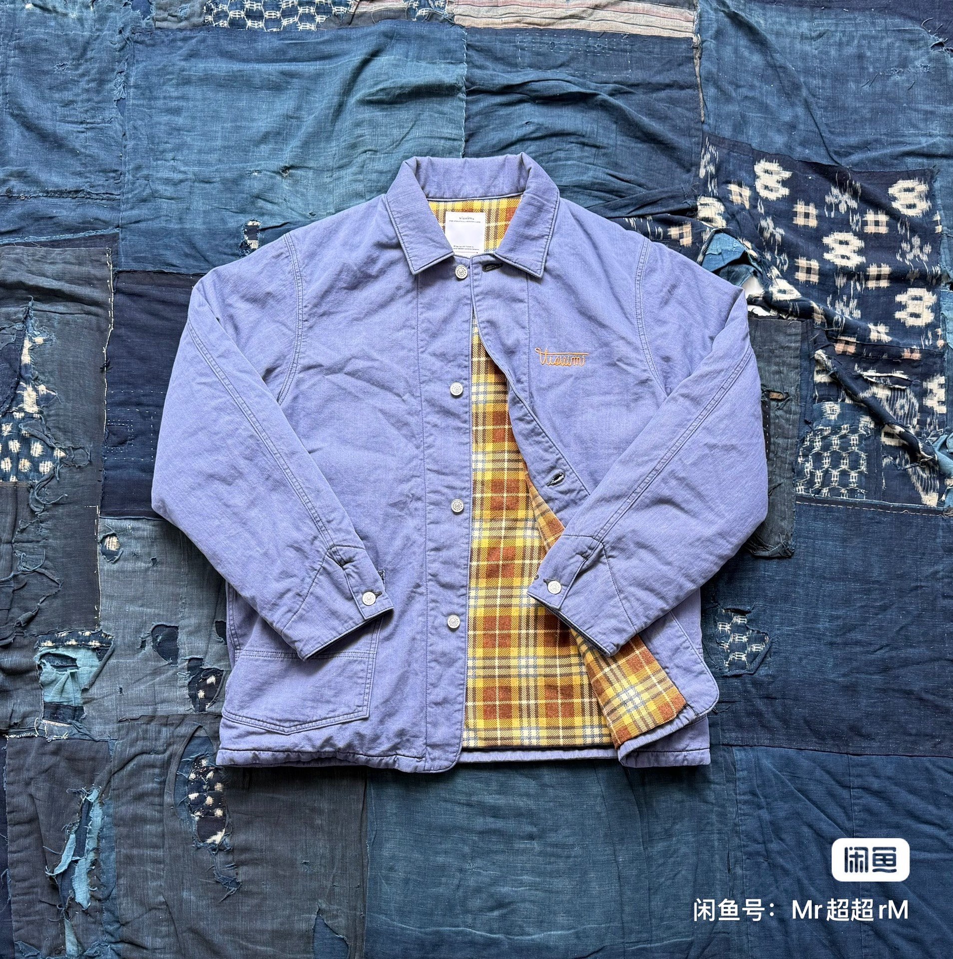 VISVIM 26SS OSIRIS DOWN COVERALL DMGD — front
