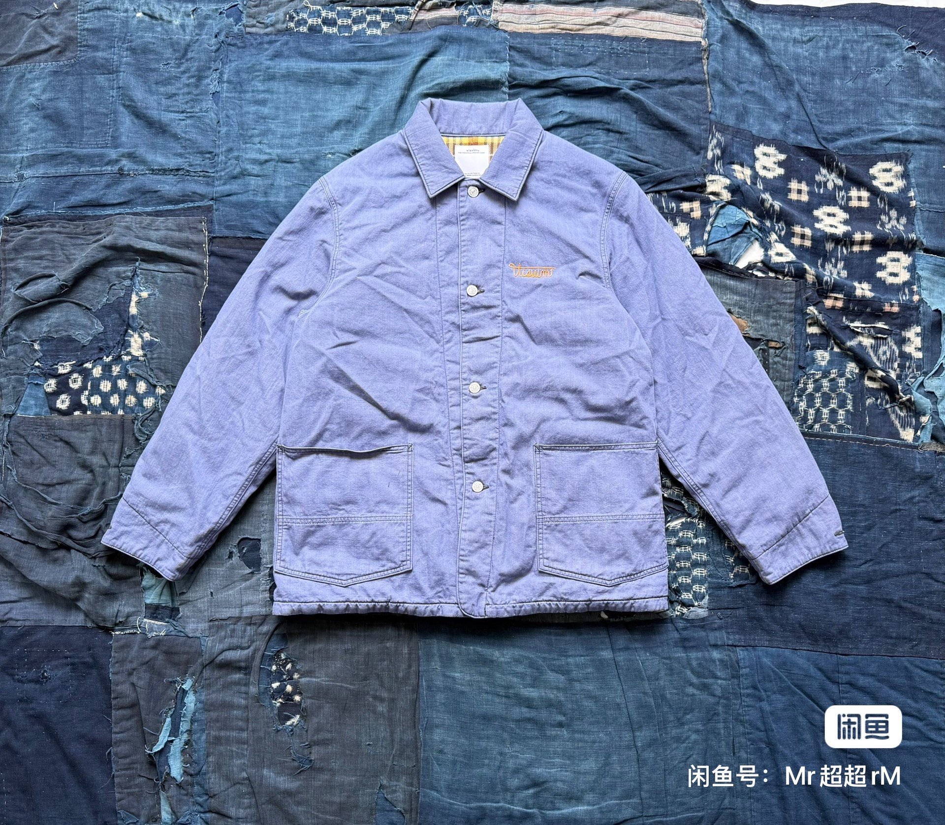 VISVIM 26SS OSIRIS DOWN COVERALL DMGD — detail
