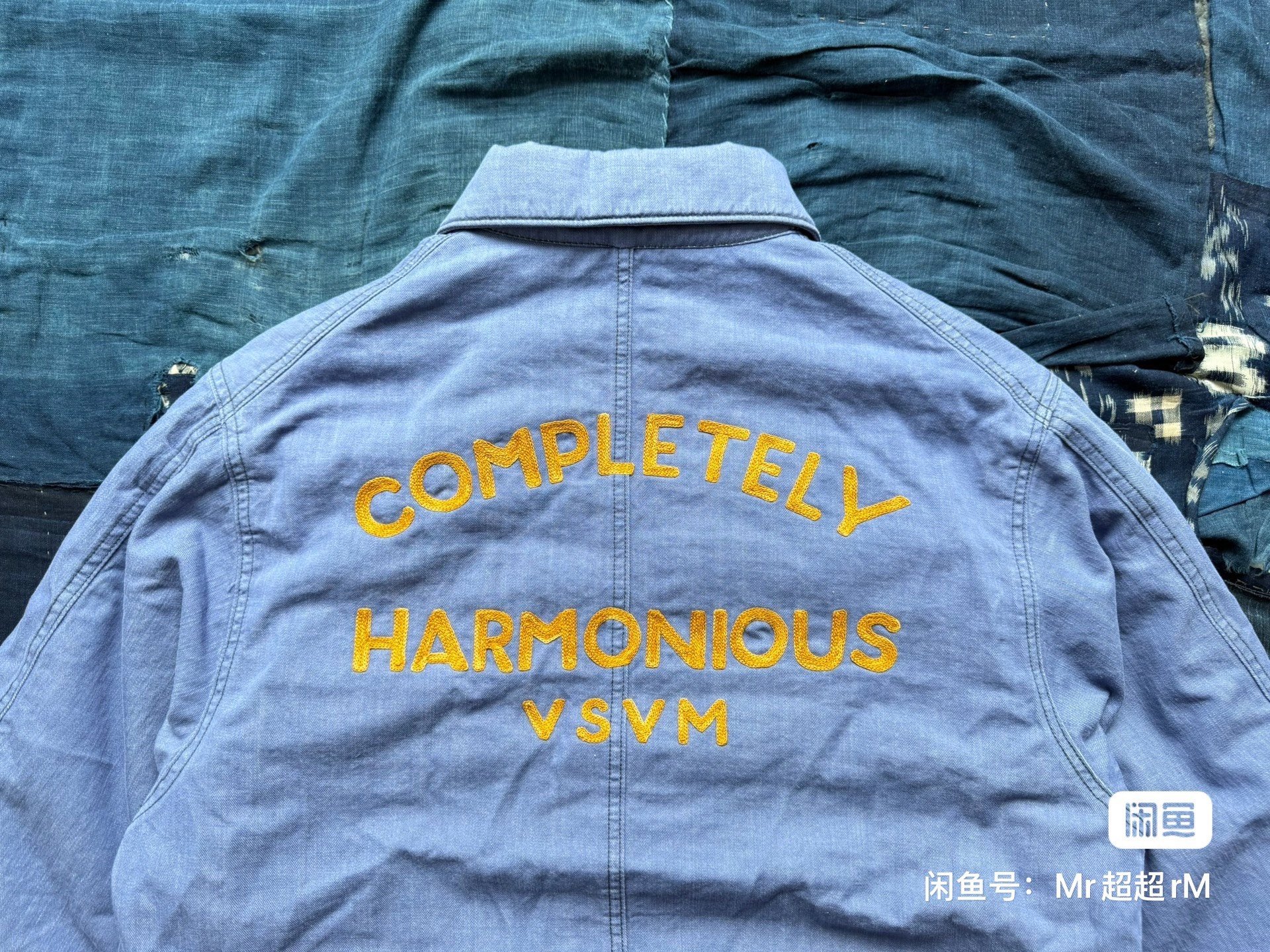 VISVIM 26SS OSIRIS DOWN COVERALL DMGD — back