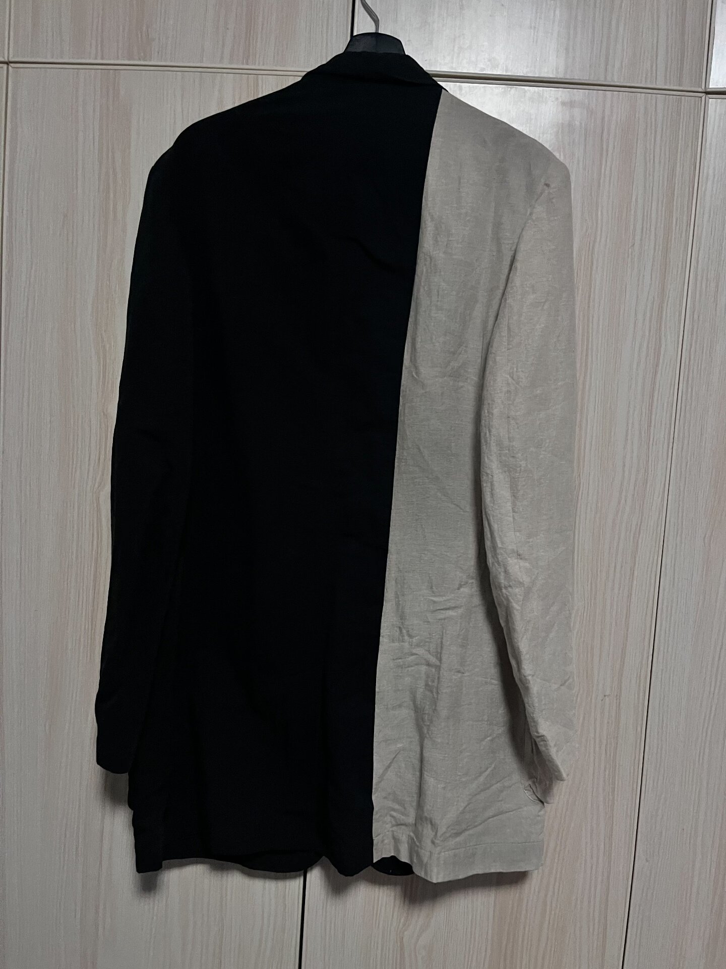 Yohji Yamamoto Asymmetrical Blazer — front