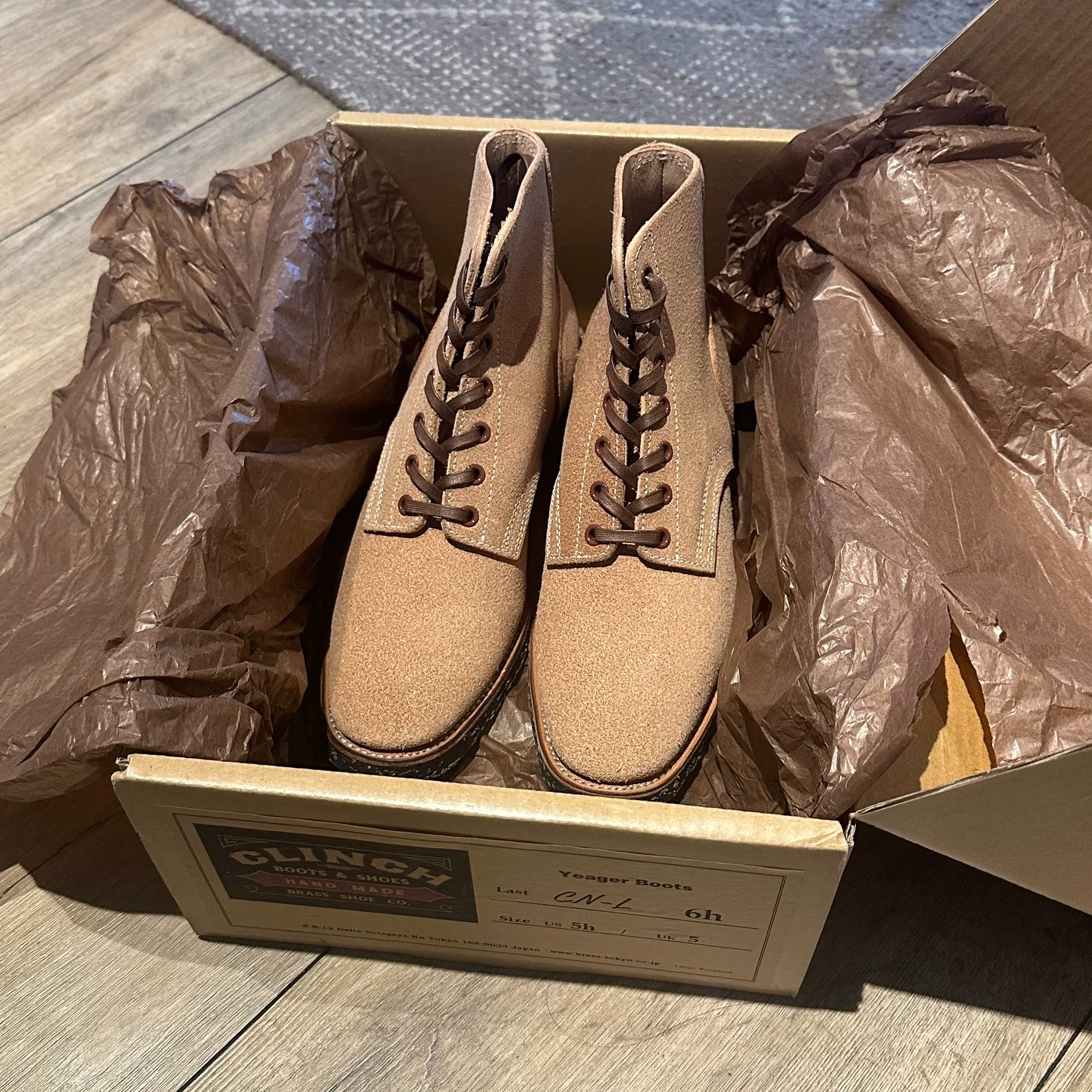 Clinch Yeager Soft Toe Boots