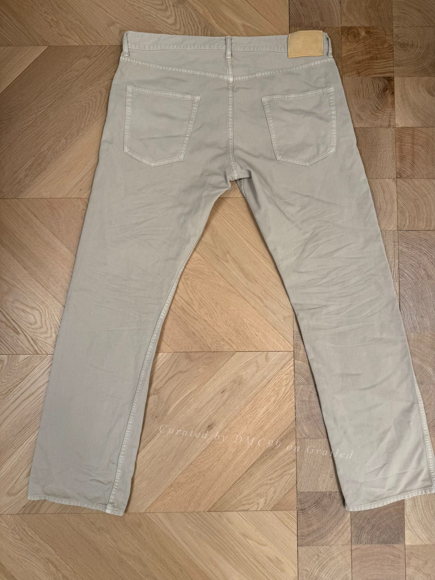 visvim 24SS FLUXUS 01 SLIM — label