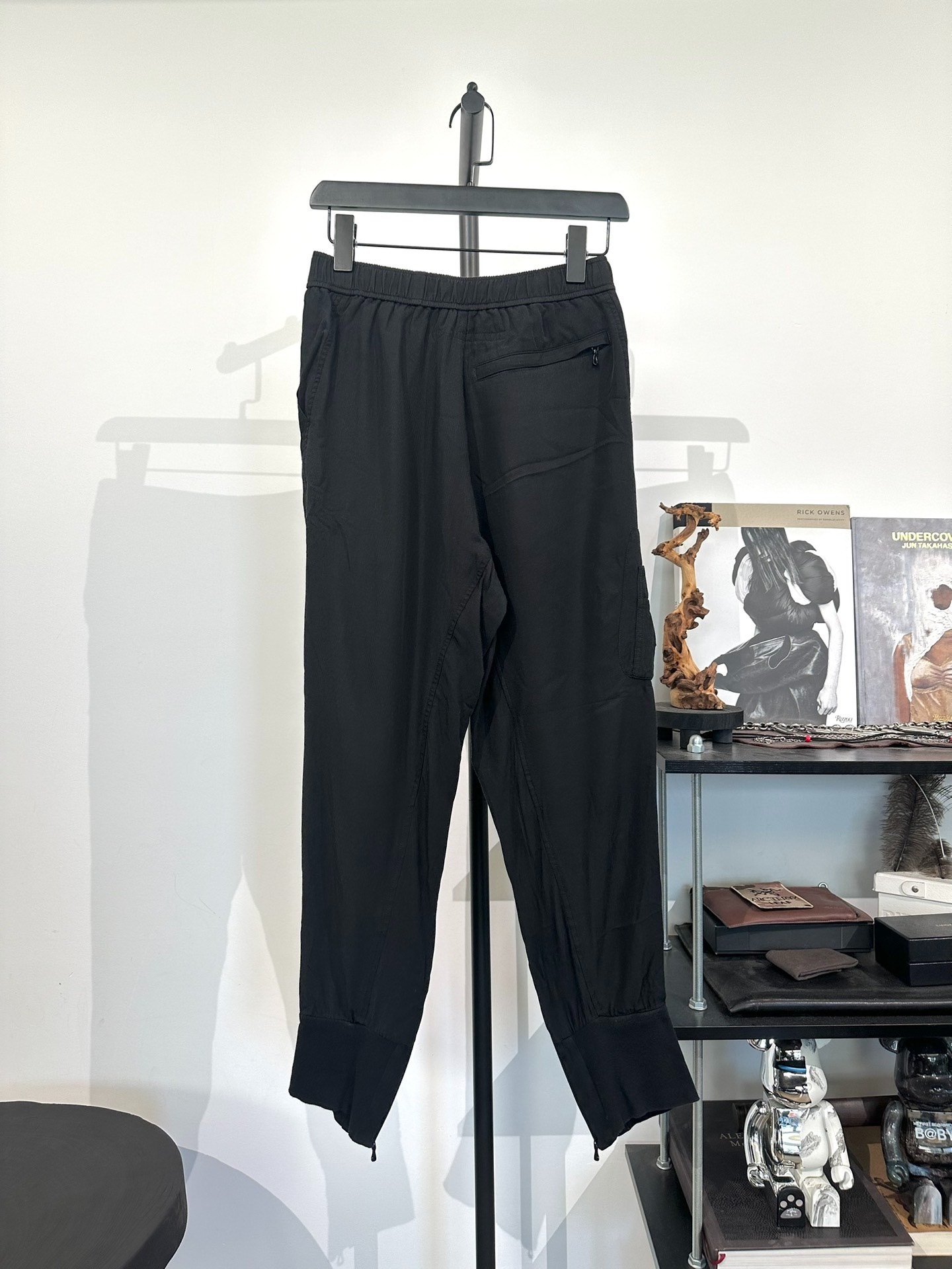 Julius_7 Nylon Cargo Pants — front