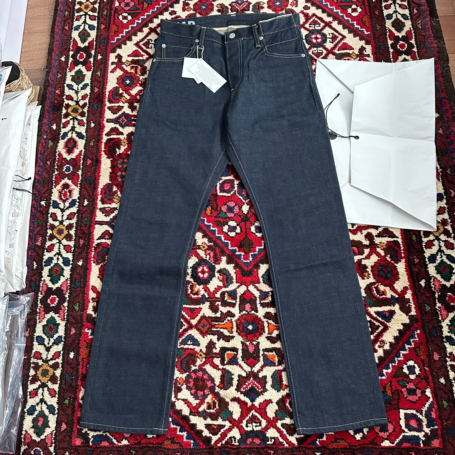 visvim 17aw 11r Raw Jeans