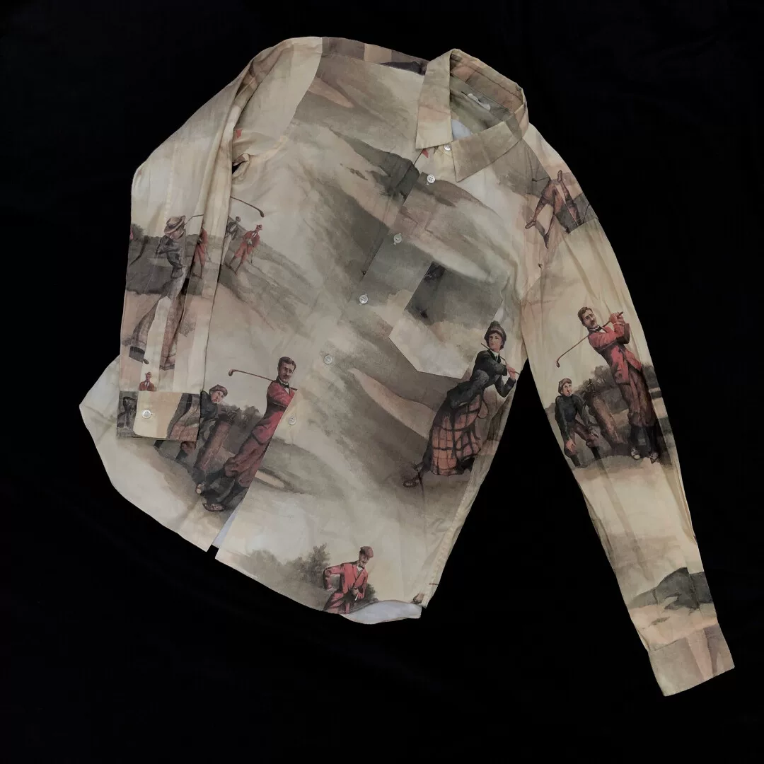 Comme des Garçons 2016SS Golf Shirt — detail
