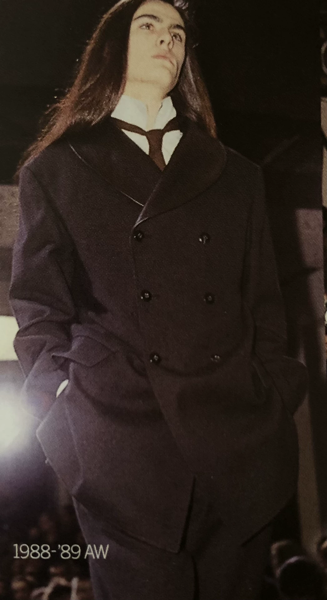 Yohji Yamamoto 88AW Leather Runway Coat
