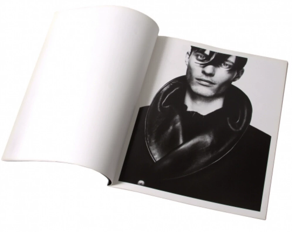 Yohji Yamamoto 88AW Leather Runway Coat — back