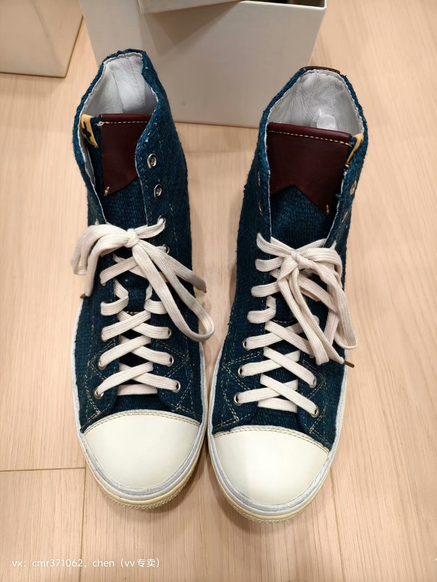 VISVIM 13SS LAUDA Indigo Folk