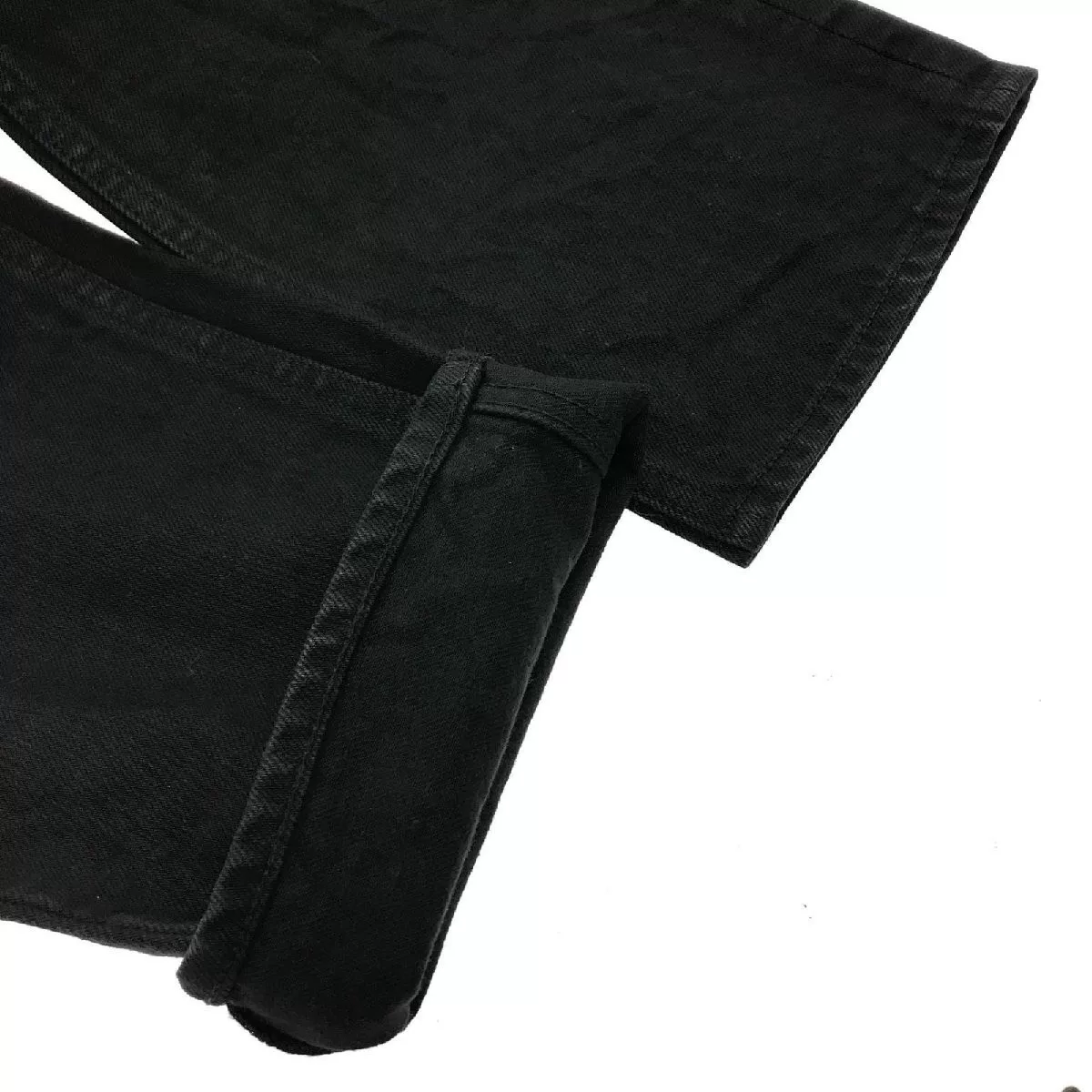 visvim 25ss Social Sculpture 03 Black Jeans — detail