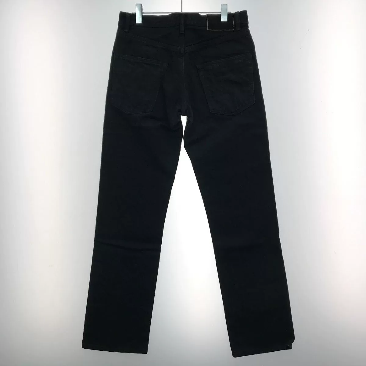 visvim 25ss Social Sculpture 03 Black Jeans — front
