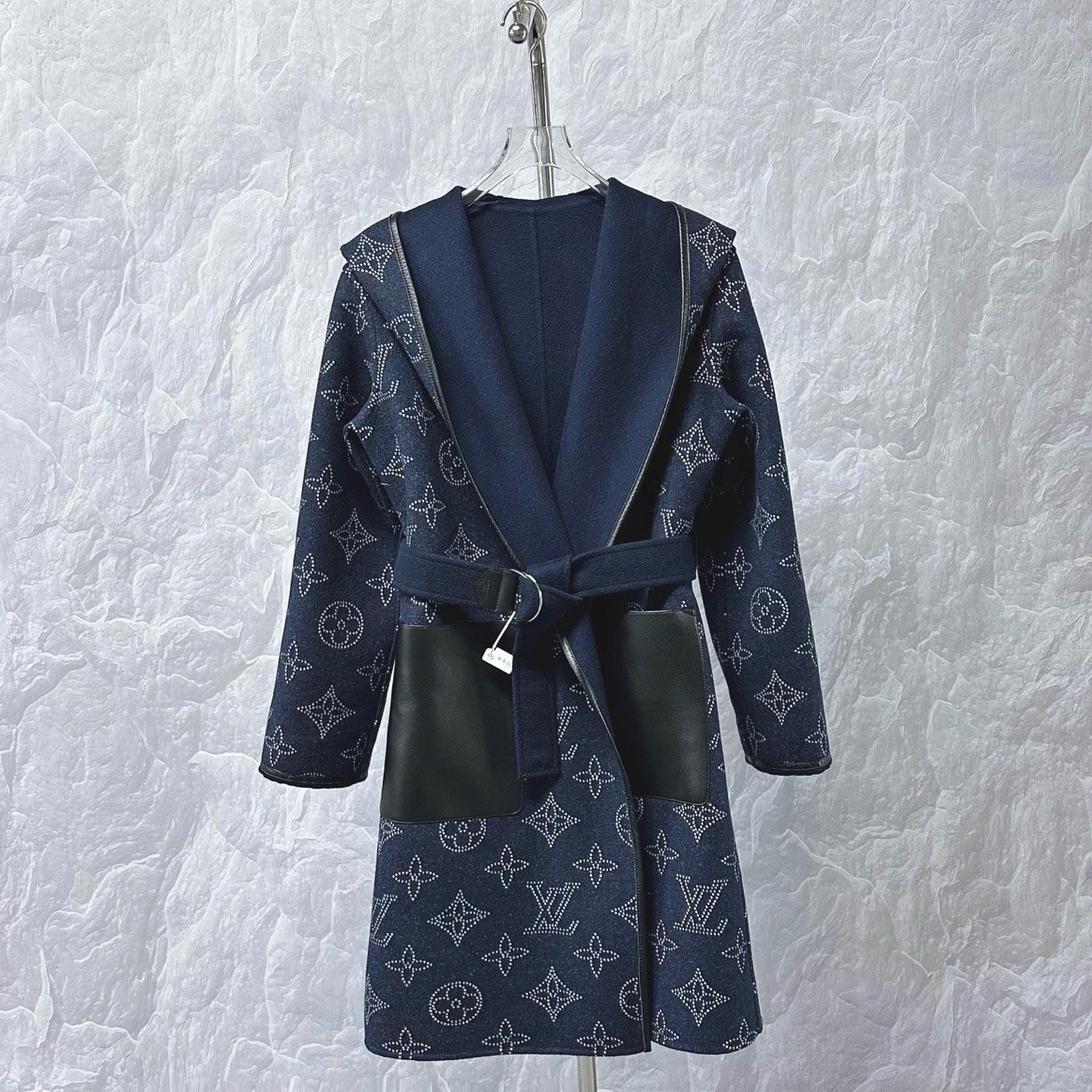 Louis Vuitton Monogram Reversible Hooded Coat