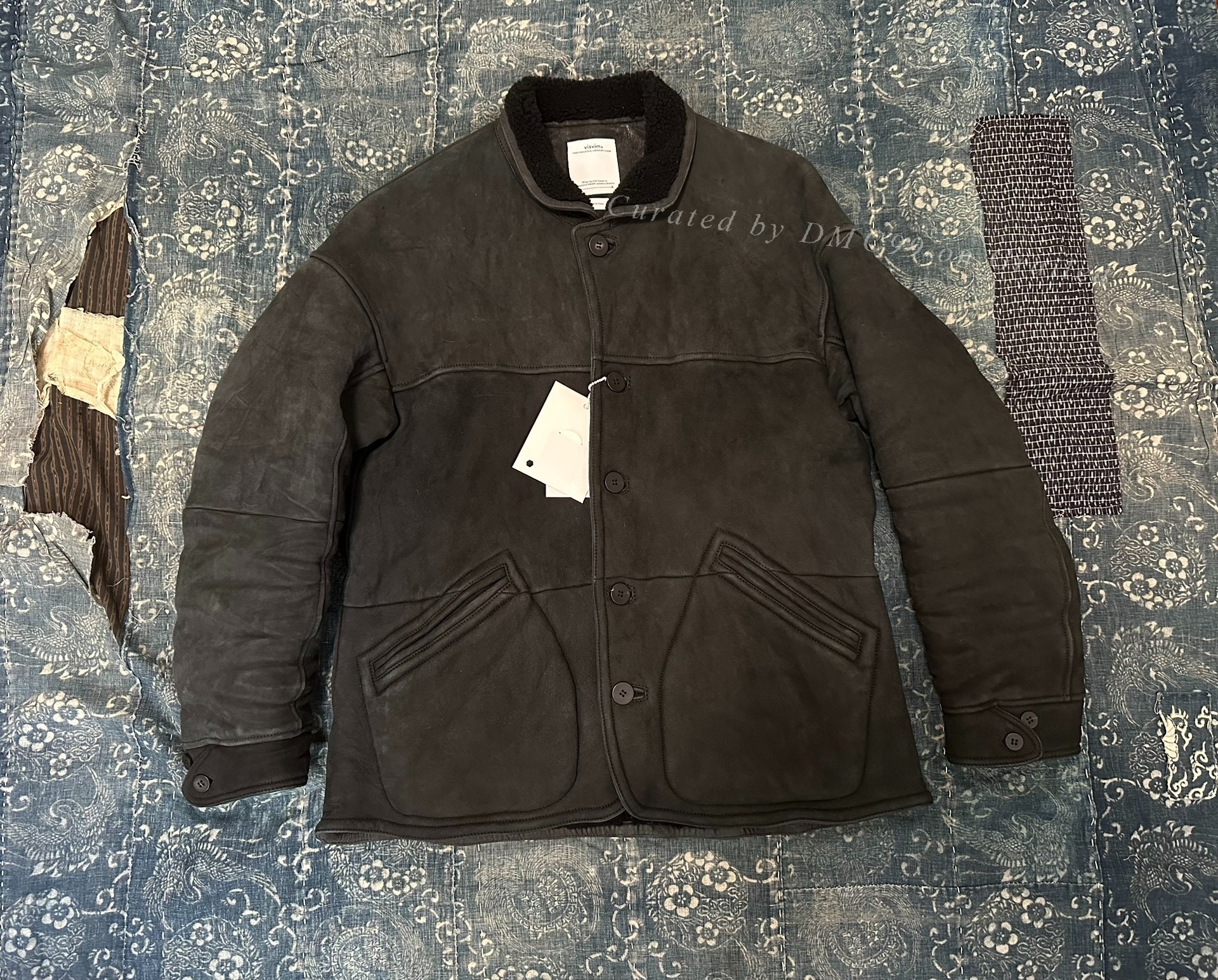visvim eton sheepskin jacket