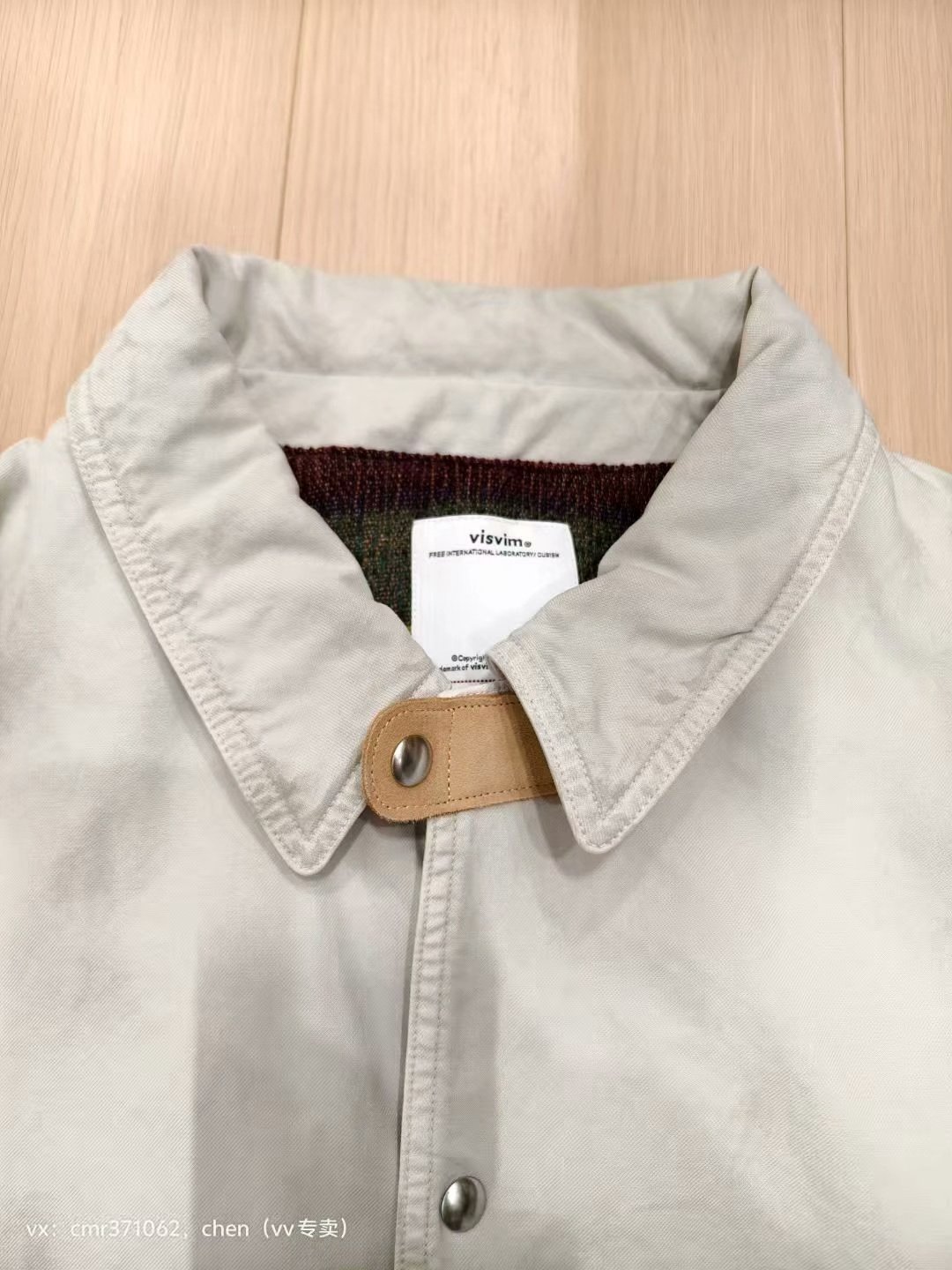 VISVIM 23AW WILLIS BLOUSON — label
