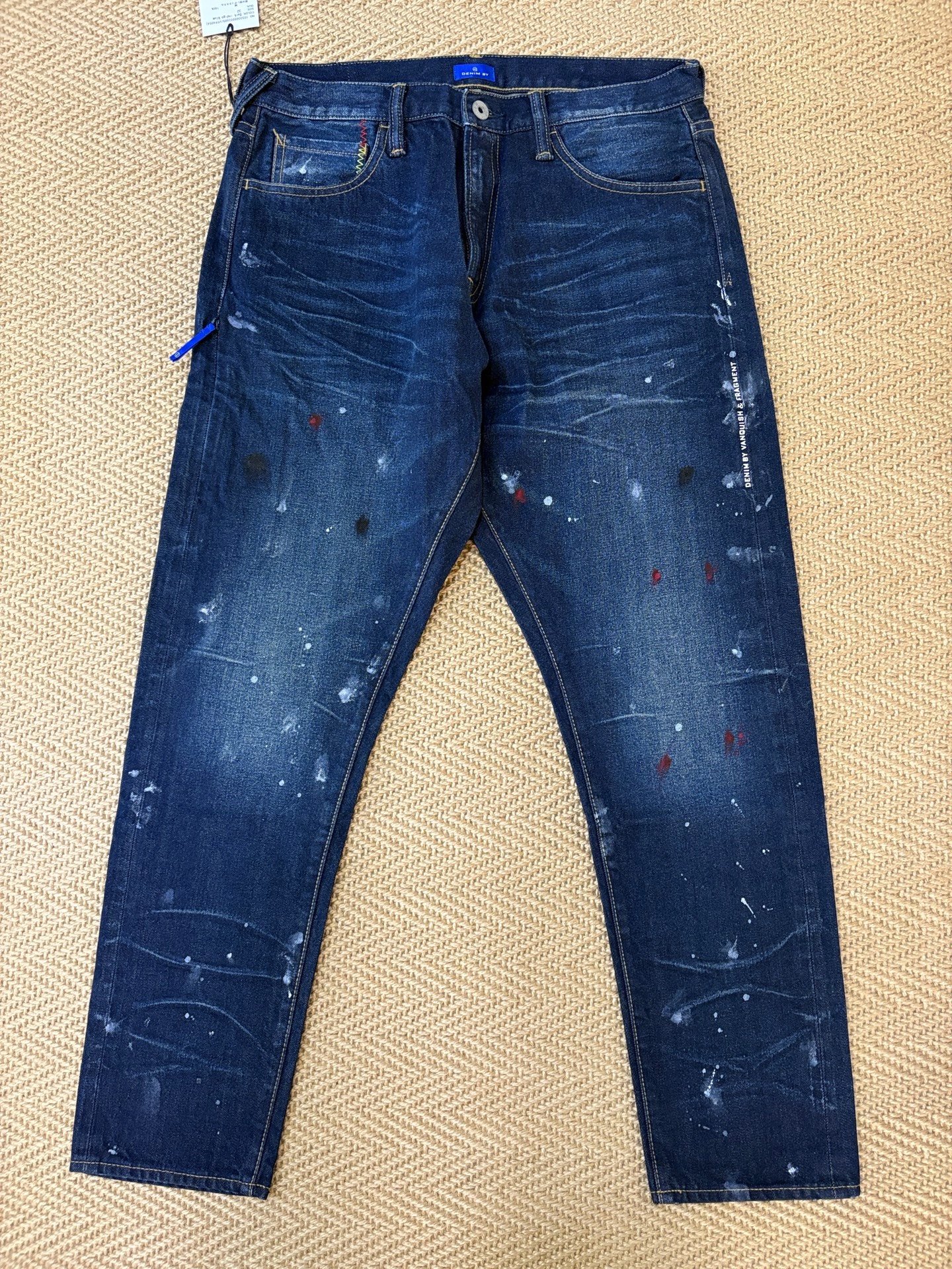 Vanquish & Fragment Lightning Splatter Jeans
