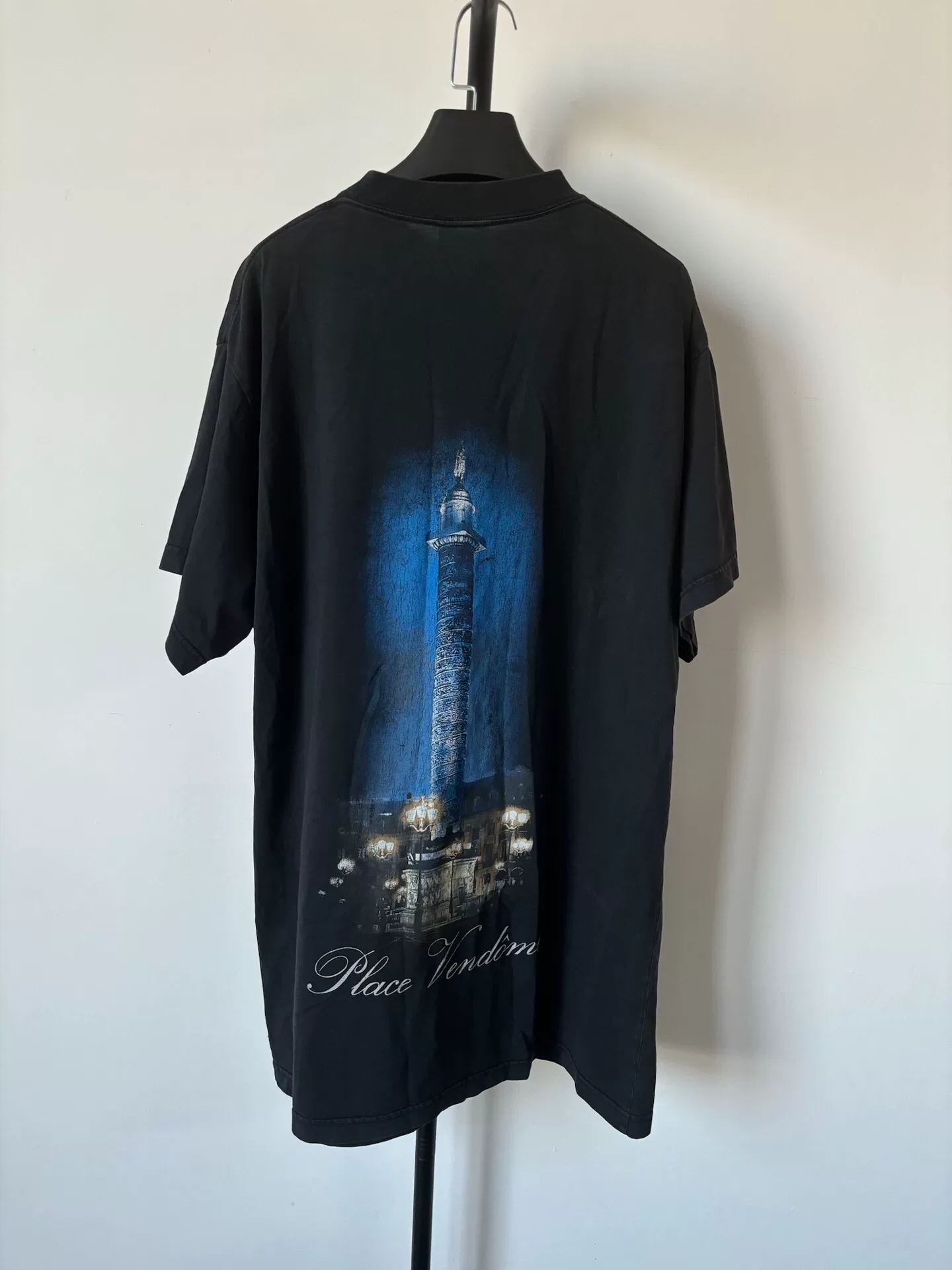 Balenciaga VOGUE Print Short-Sleeve T-Shirt — front