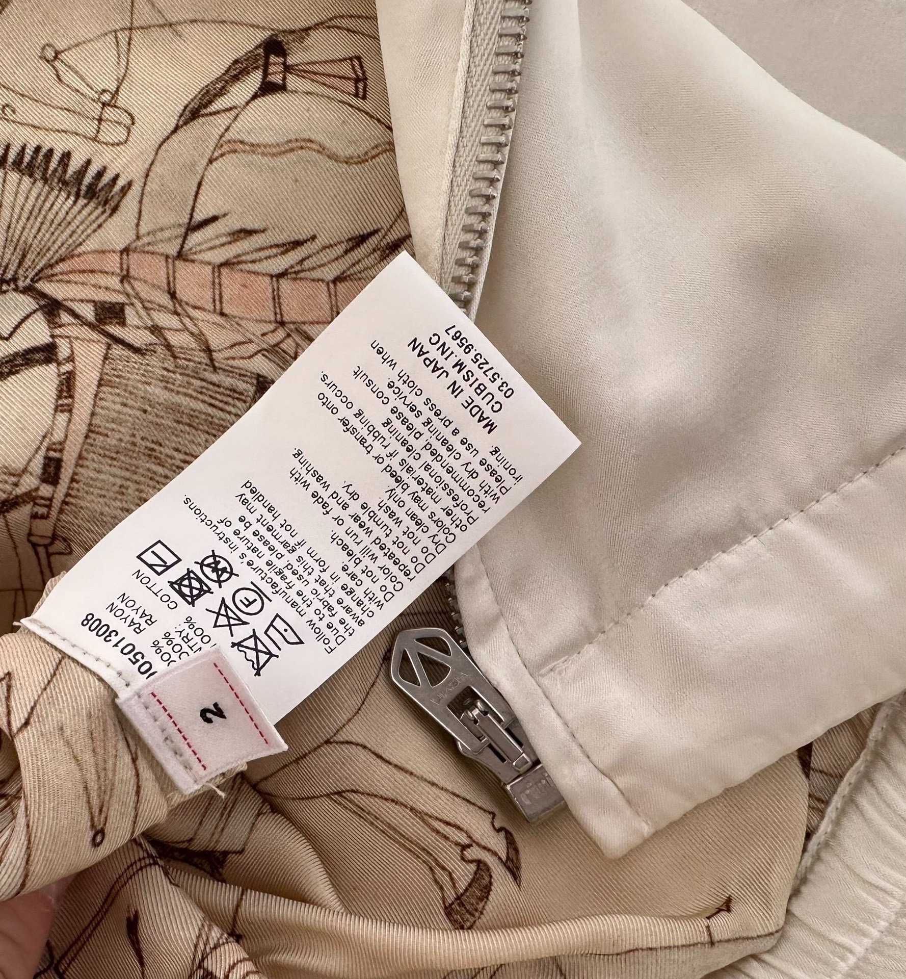 VISVIM 22AW ICT REDSUN SOUVENIR JKT — back