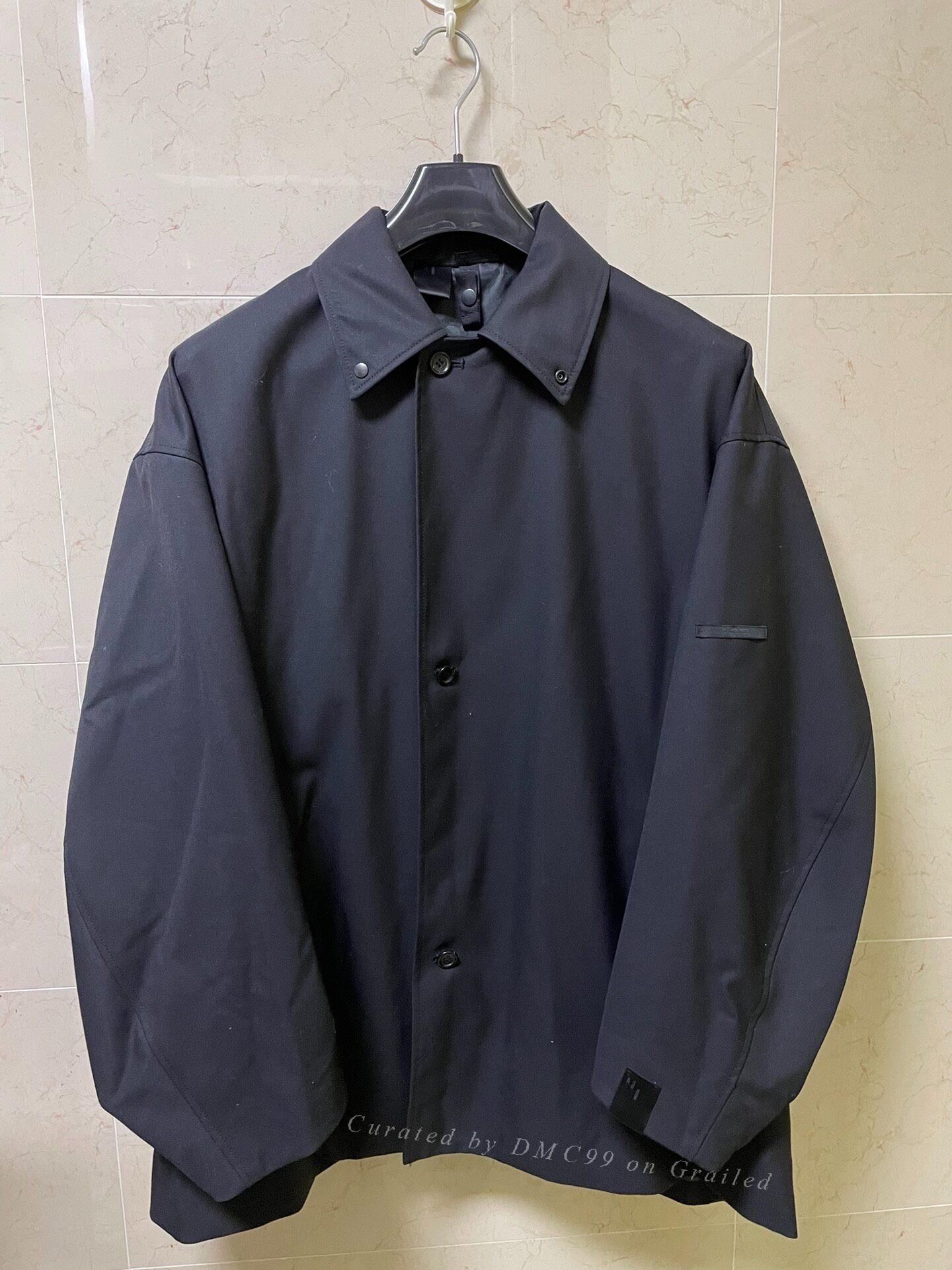 n.hoolywood 22SS Balmacaan Chesterfield Coat