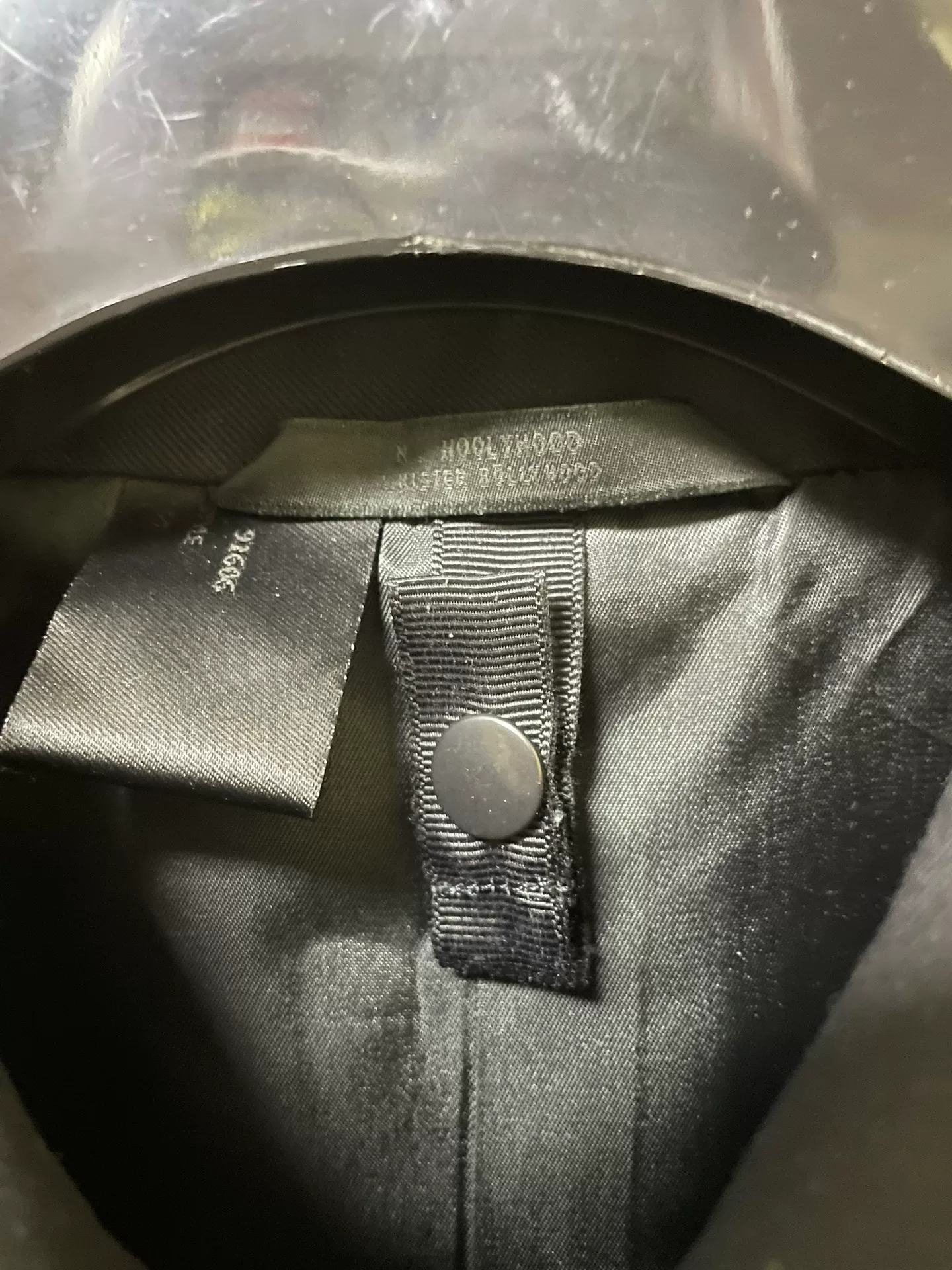 n.hoolywood 22SS Balmacaan Chesterfield Coat — detail