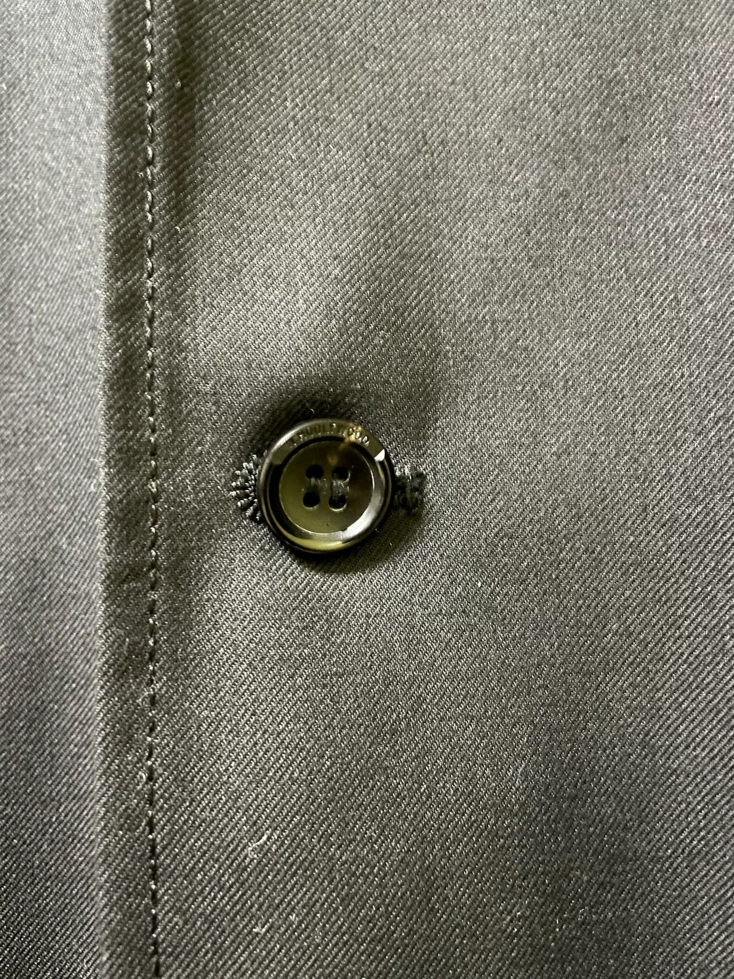 n.hoolywood 22SS Balmacaan Chesterfield Coat — back