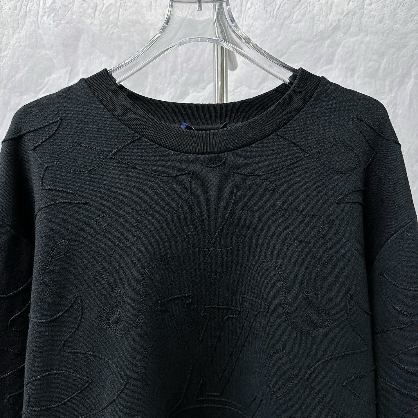 Louis Vuitton FW24 Embroidered Sweatshirt XXL — front
