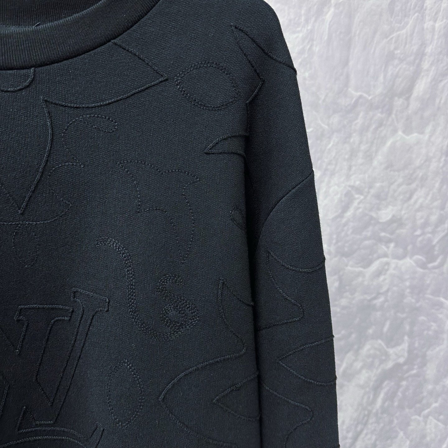 Louis Vuitton FW24 Embroidered Sweatshirt XXL — detail