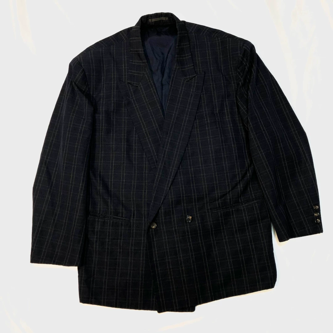 Comme des Garçons 1985ss Wool Coat — detail