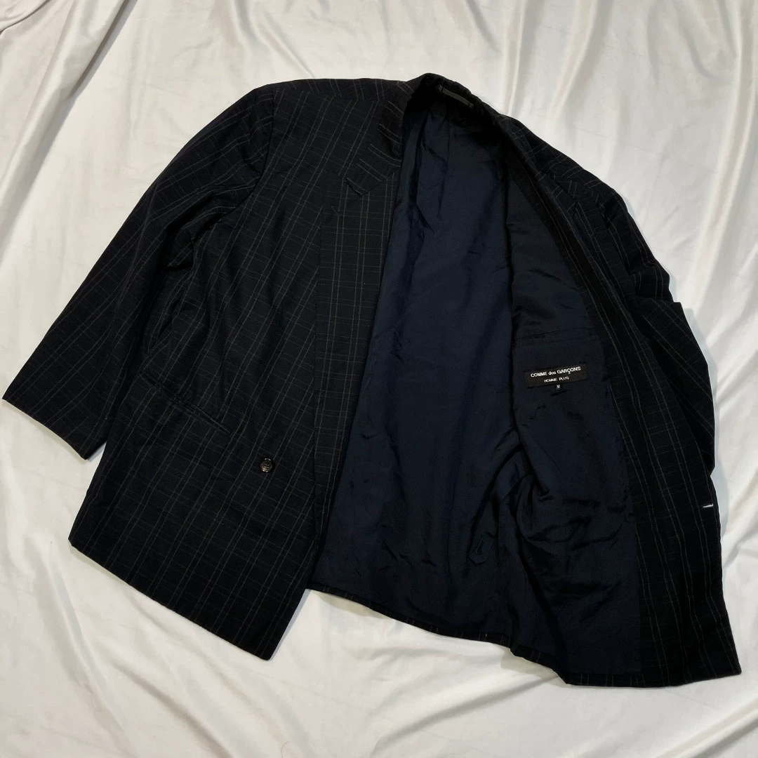 Comme des Garçons 1985ss Wool Coat — back