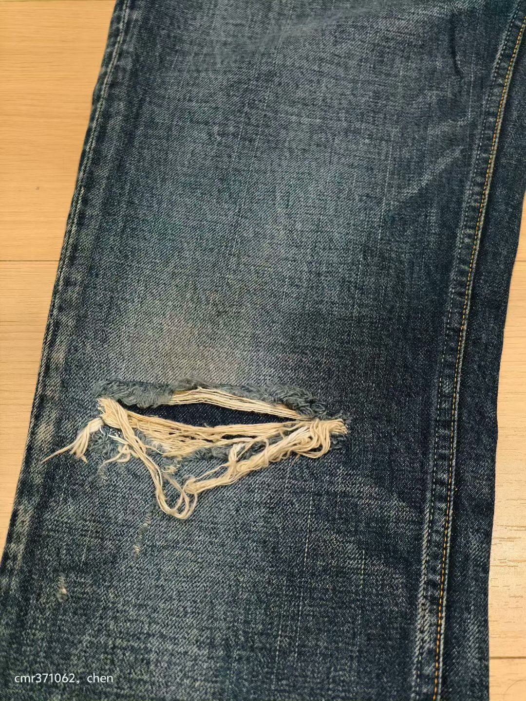 VISVIM 21SS 03 D25 Jeans — detail