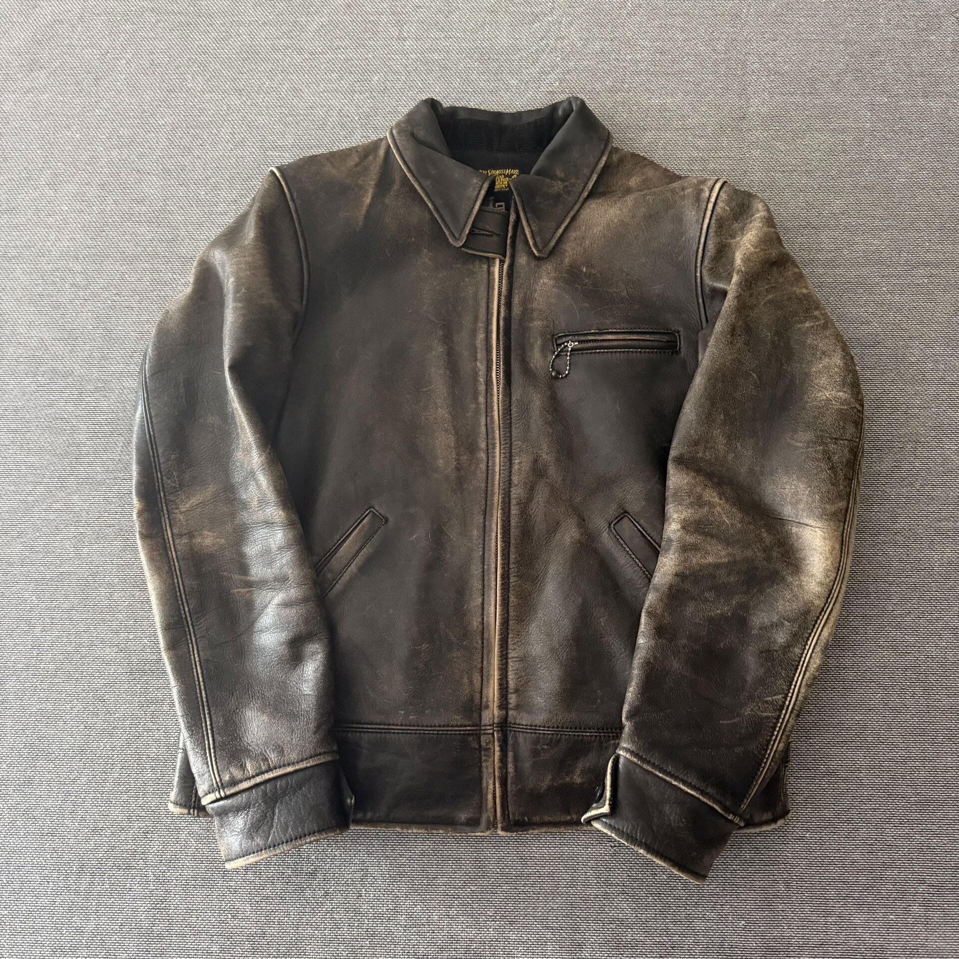 Levis Lvc 1930s Vintage Leather Jacket