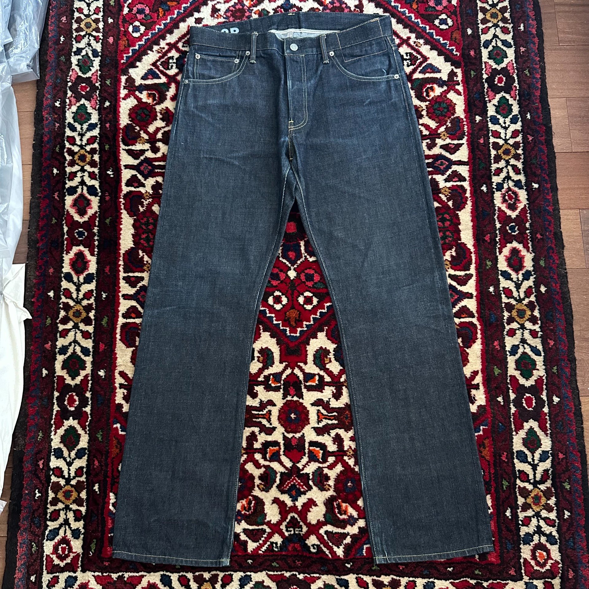 visvim 19SS 01.2R Raw Denim Jeans
