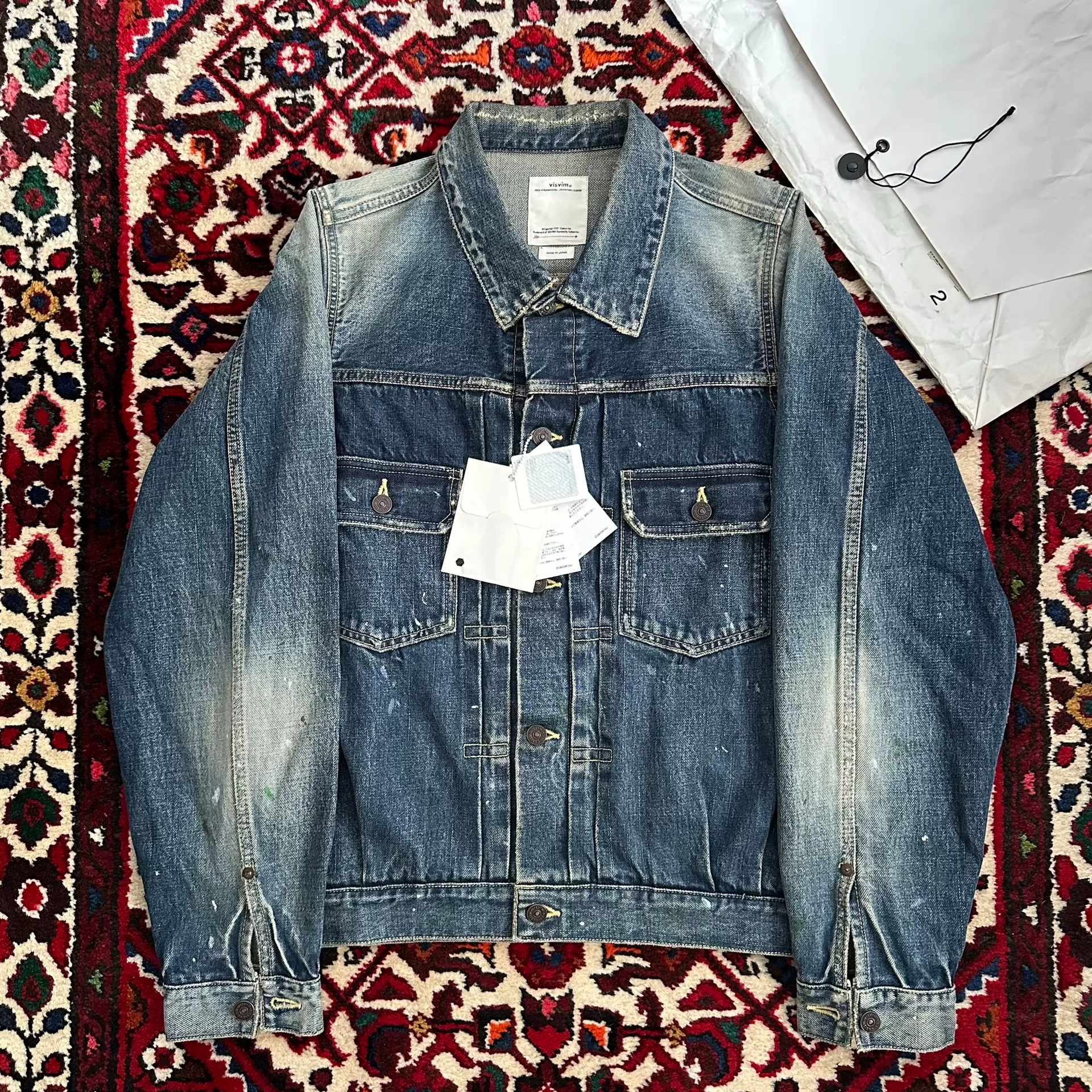 VISVIM 18aw 101 JUMBO Denim Jacket